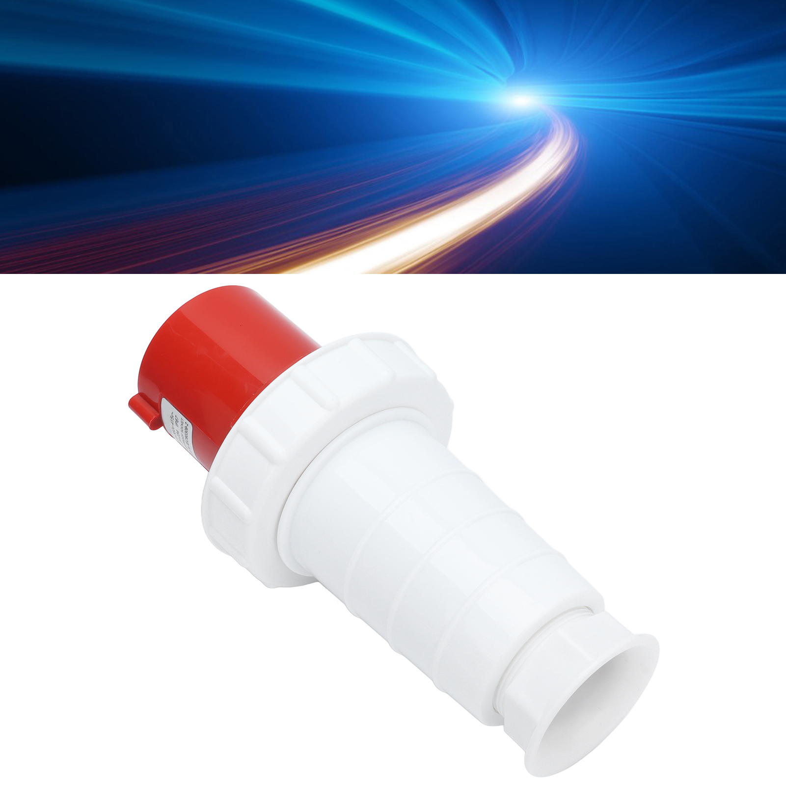 Industrieller Luftfahrtstecker, Dreiphasiger Wasserdichter Und Regendichter Stecker, 380v-415v 63a 3p+t 4-polig Ip67.