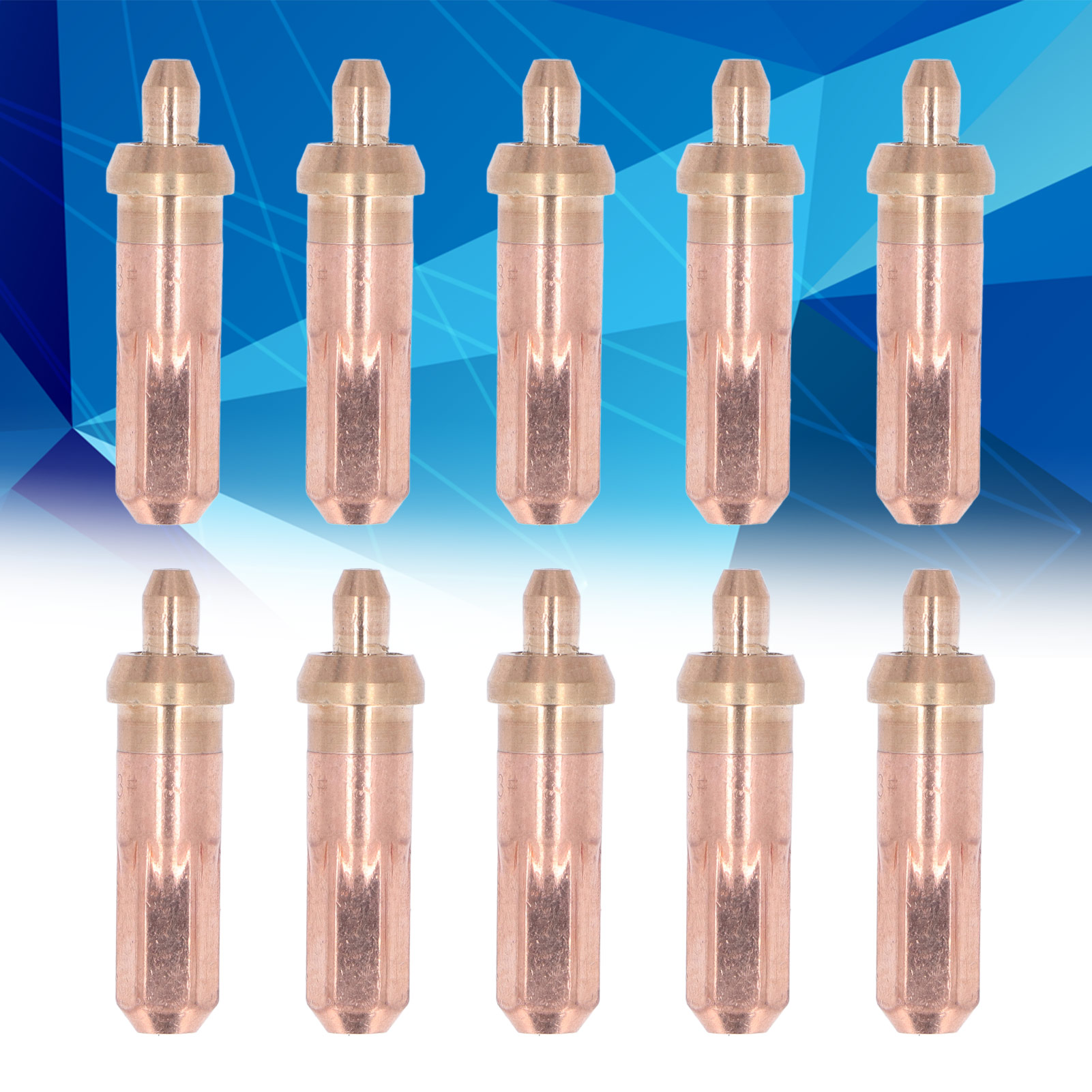 Set Mit 10 Teilen, G01-100 Ringschneiddüse, Brennerdüse, Manuelle Schneiddüse Nr. 3
