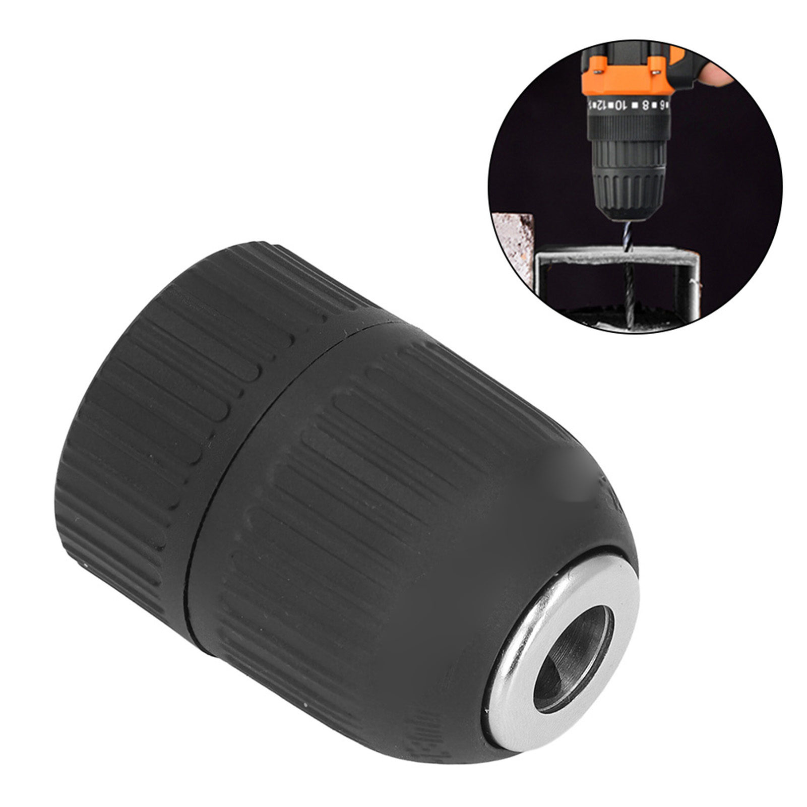 2-13 Mm 1/2-20unf Handbohrfutter Für Bohrermontage, Kompatibel Mit Pneumatischen Drehmomentschlüsseladaptern