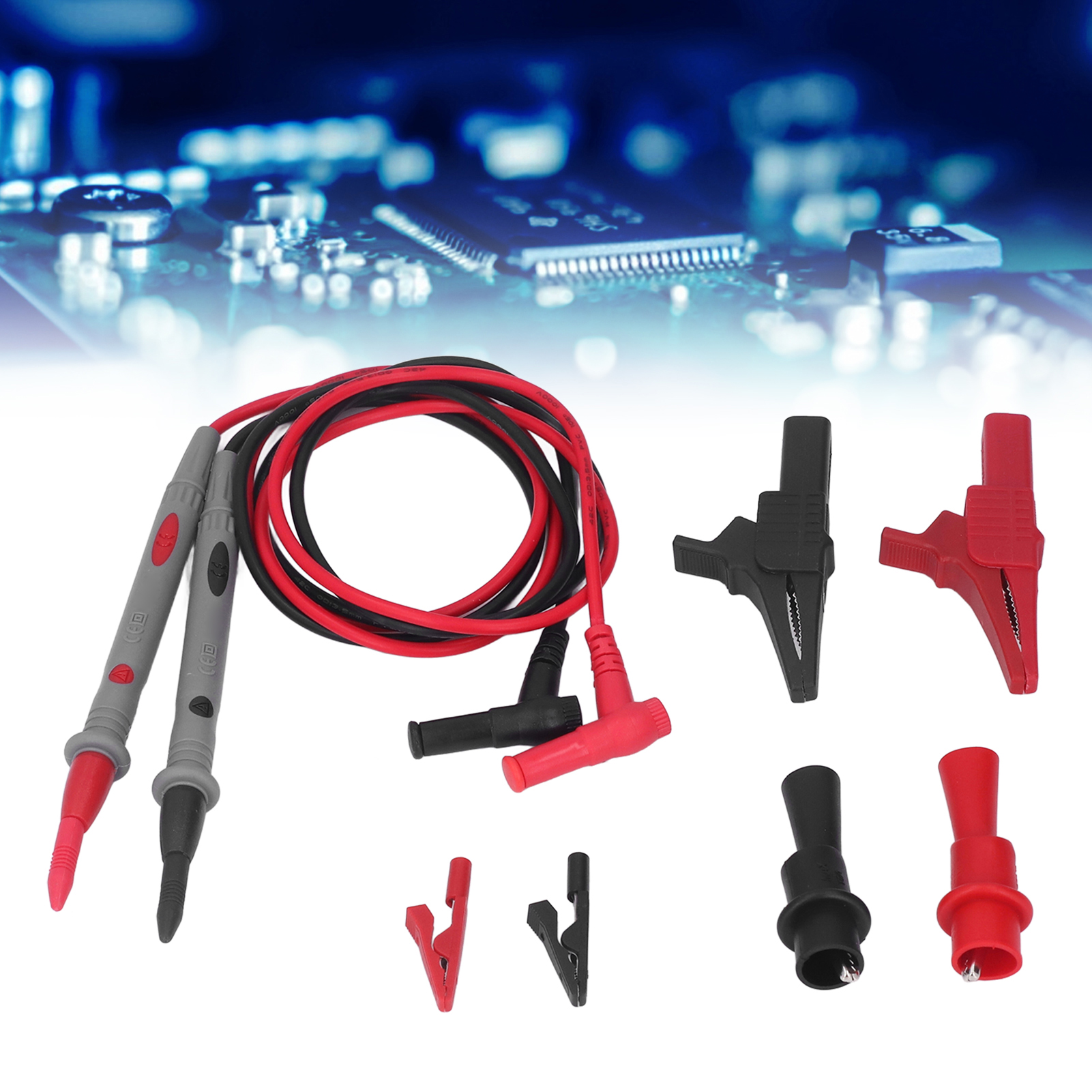 Set Mit 8 Klemmen Für Jt8013-testspitzen Und Die Mitgelieferten Testspitzen