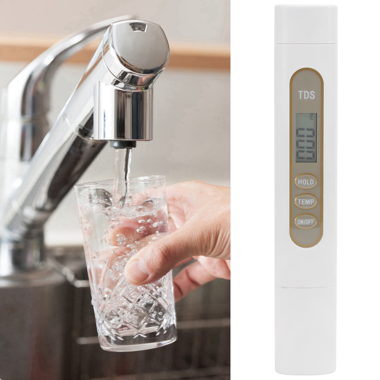 M1 Tds Wasserqualitätsprüfstift: Tragbarer, Hochwertiger Und Präziser Wasserqualitätsanalysator Mit Einem Schnellen Ergebnis In 1 Sekunde.