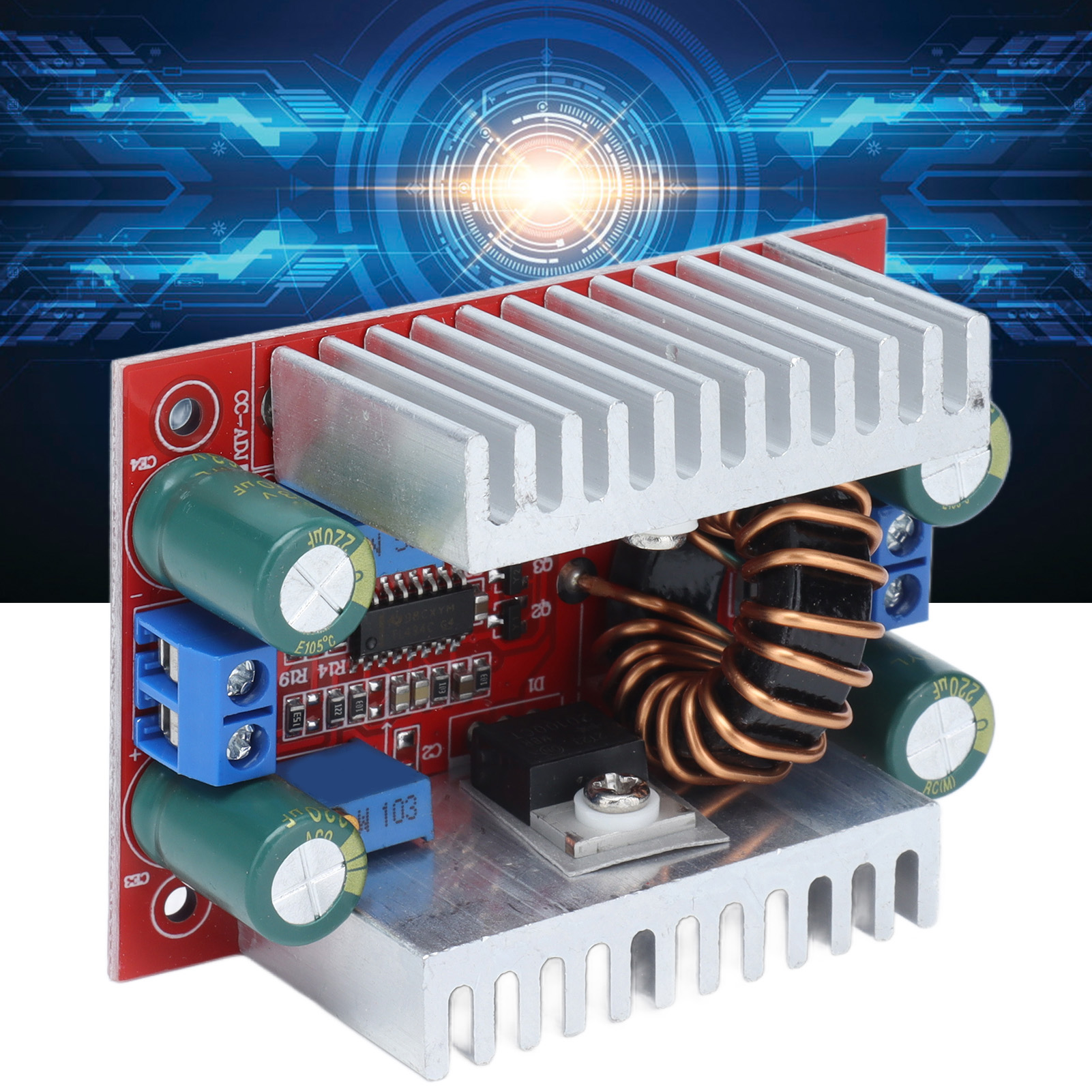 400w Hochleistungs-dc/dc-konstantspannungs- Und -stromverstärkungs-netzteilmodul