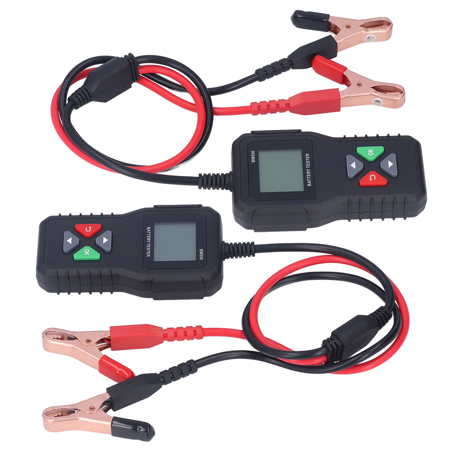 Bm550 Batterietester: Professionelle Batterieprüfung Für 6v-, 12v- Und 24v-batterien (3 In 1) Und Lebensdauertest.
