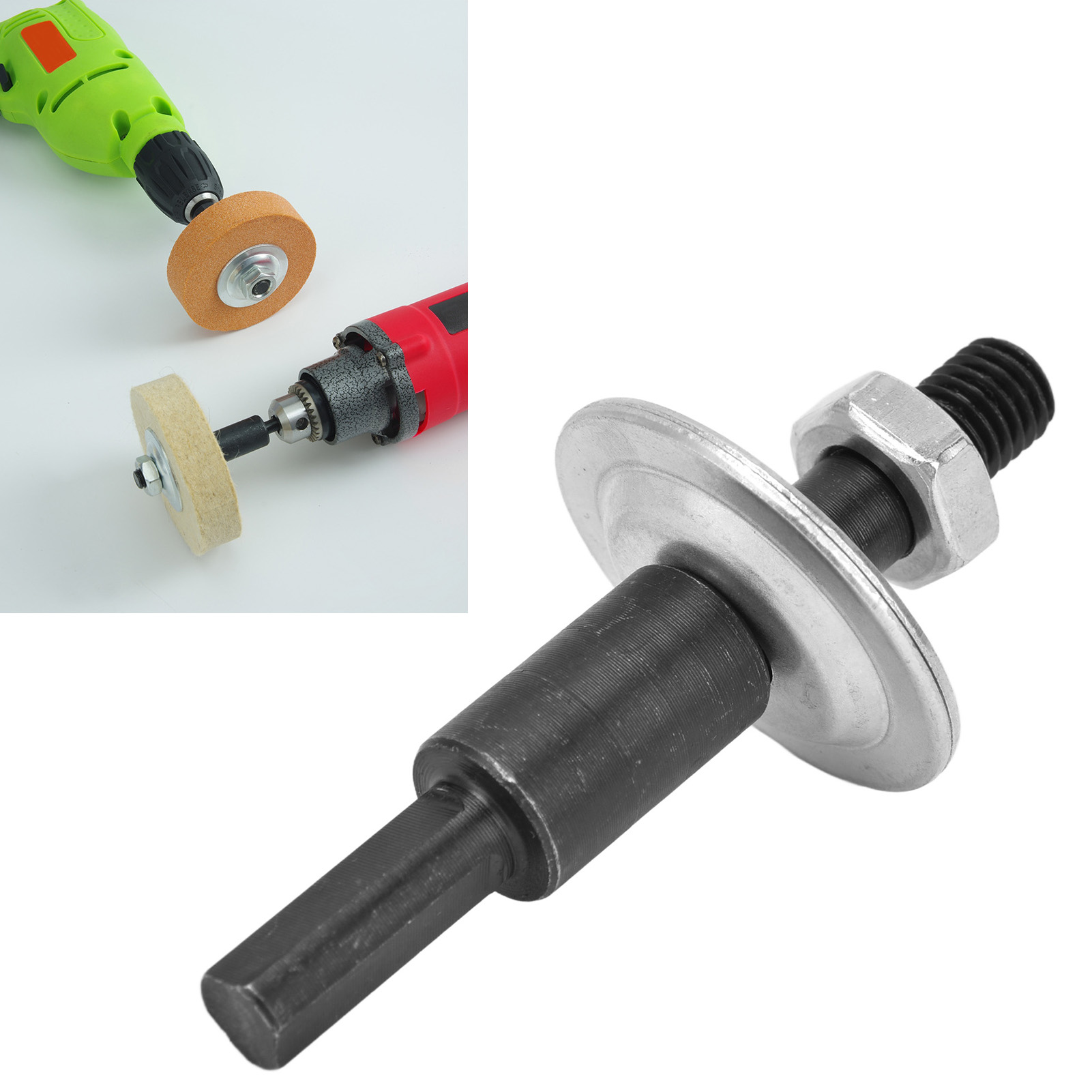 Adapterstange Für Handbohrmaschine/elektrobohrmaschine Auf Schleifscheibe, Verbindungsstange Für Schleifscheibe, Verbindungsstange Mit 8,3 Mm Diamantschaft