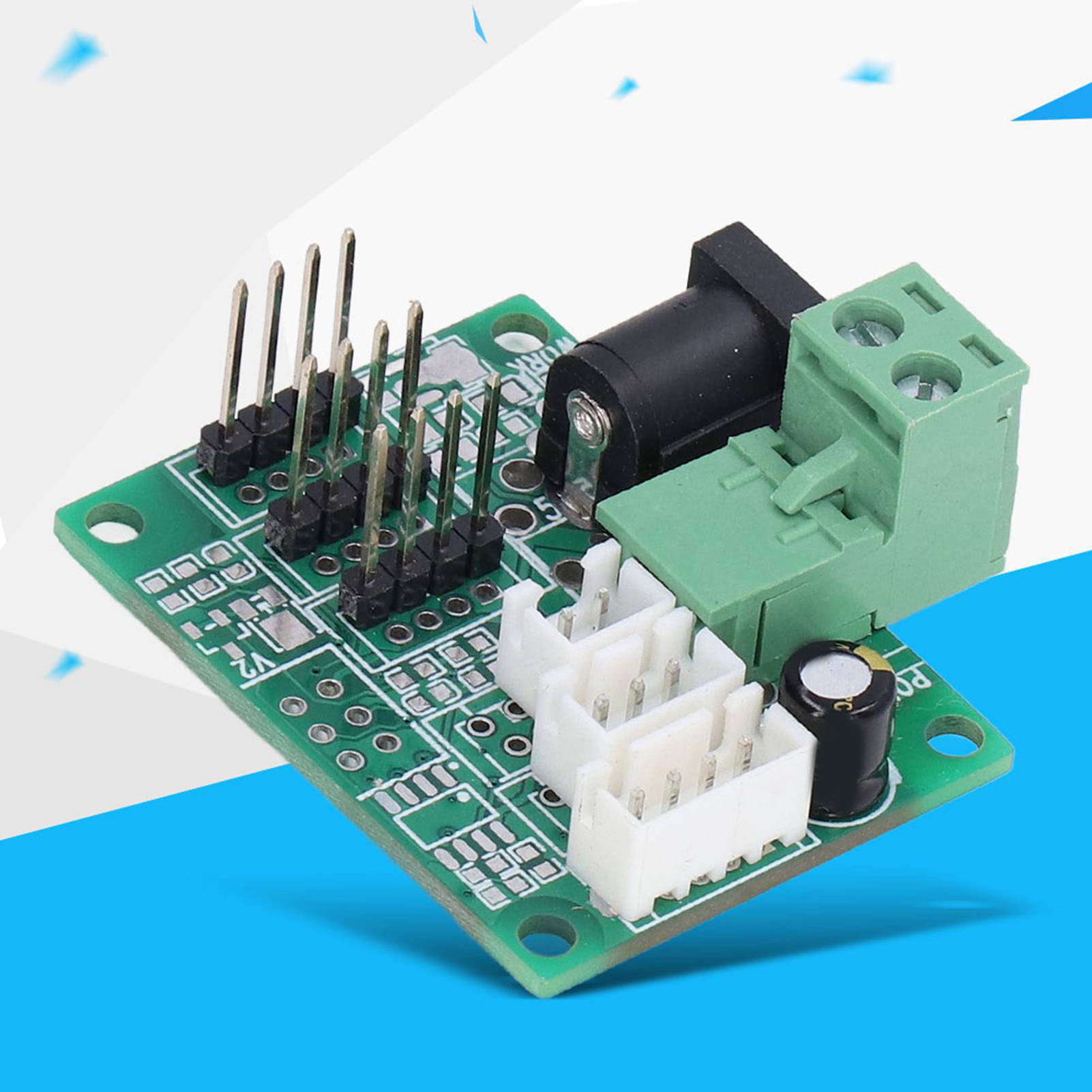 Fc-d012-p001 Gehäuselüfternabe, Kühlung, 2,1 Mm Dc-einlass, 2,54 Mm Rastermaß, Lüfteranschlussstecker