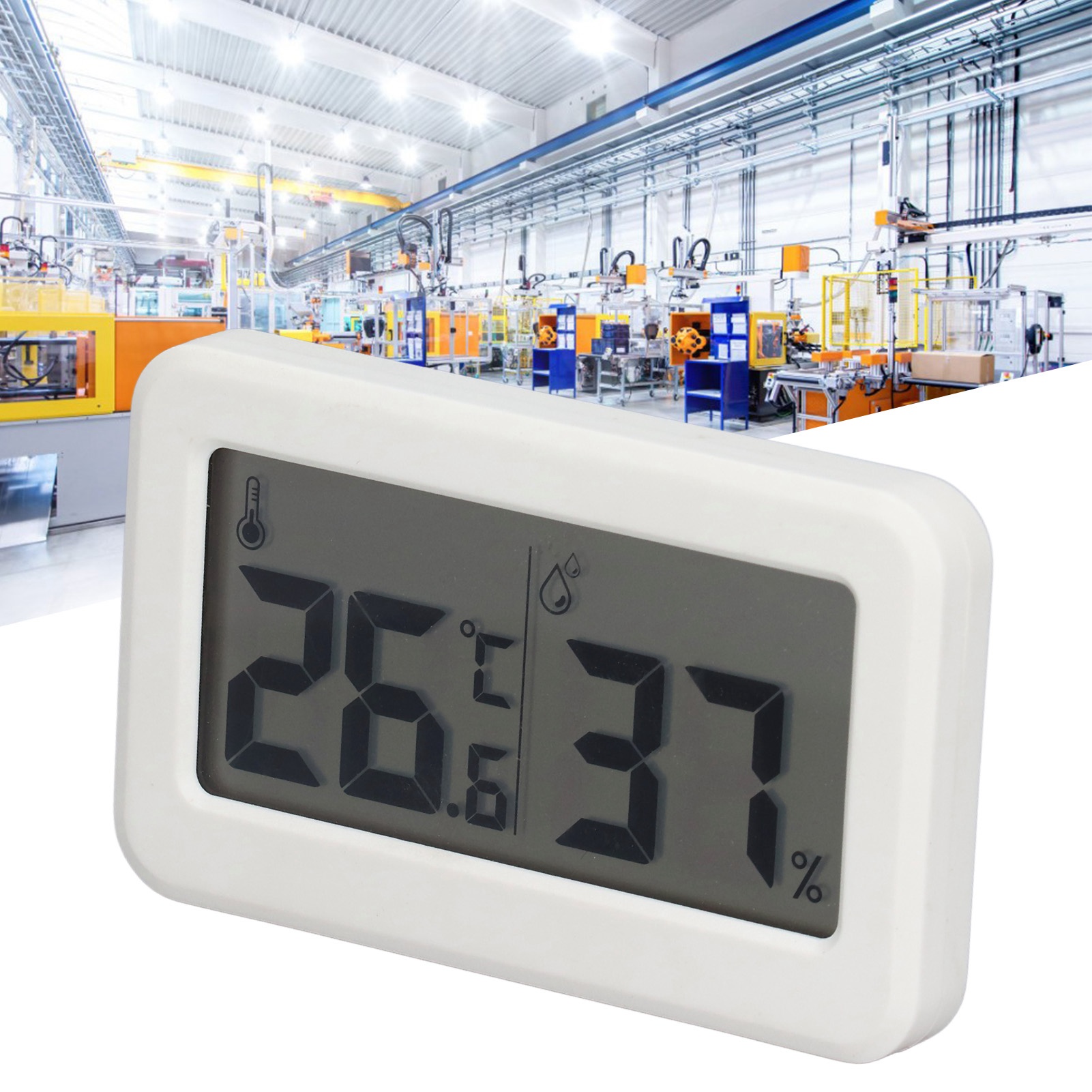 Digitales Elektronisches Thermometer Und Hygrometer