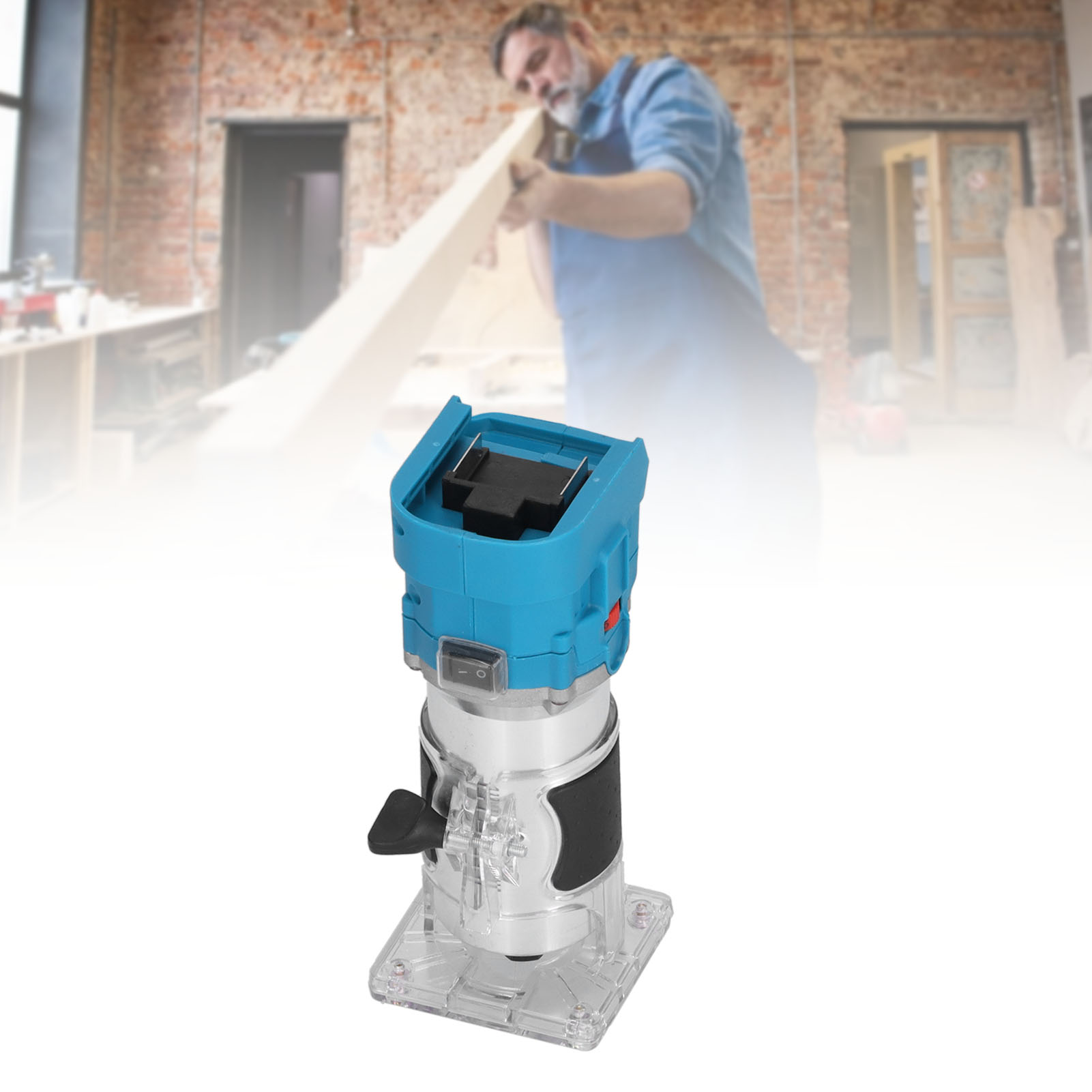 Elektrowerkzeuge Für Die Holzbearbeitung, Lithiumbatteriebetriebener Trimmer, Multifunktionale Fräsmaschine, Elektrischer Trimmer Für Bakelitgravur, Nutenmaschine, Europäischer Standard-10-zellen-akku