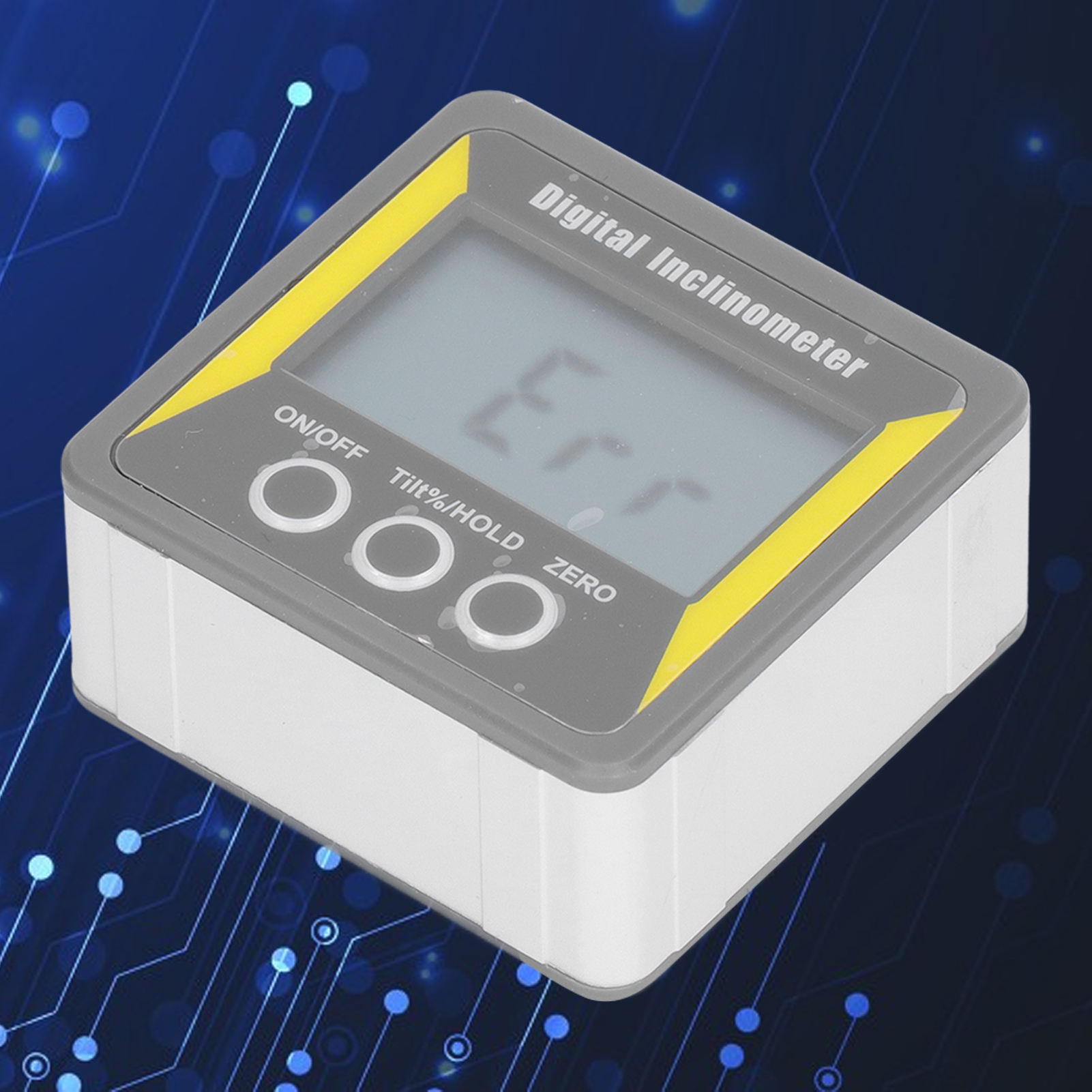 Grauer Magnetischer Lcd-digitalneigungsmesser, Einfaches Neigungsgehäuse
