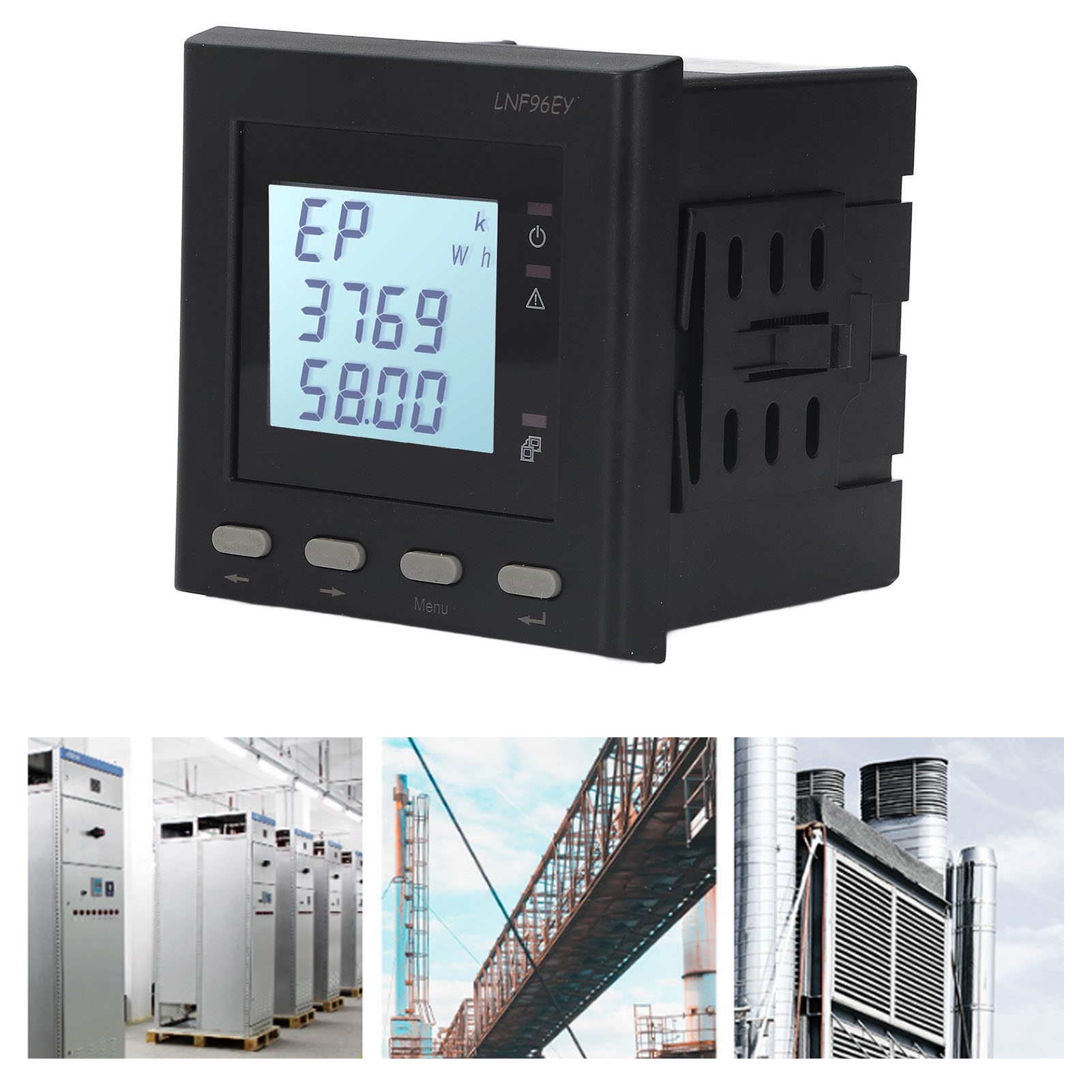 Multifunktionales Intelligentes Strommessgerät Lnf96ey, Ac/dc 80-270v Netzqualitätsdetektor