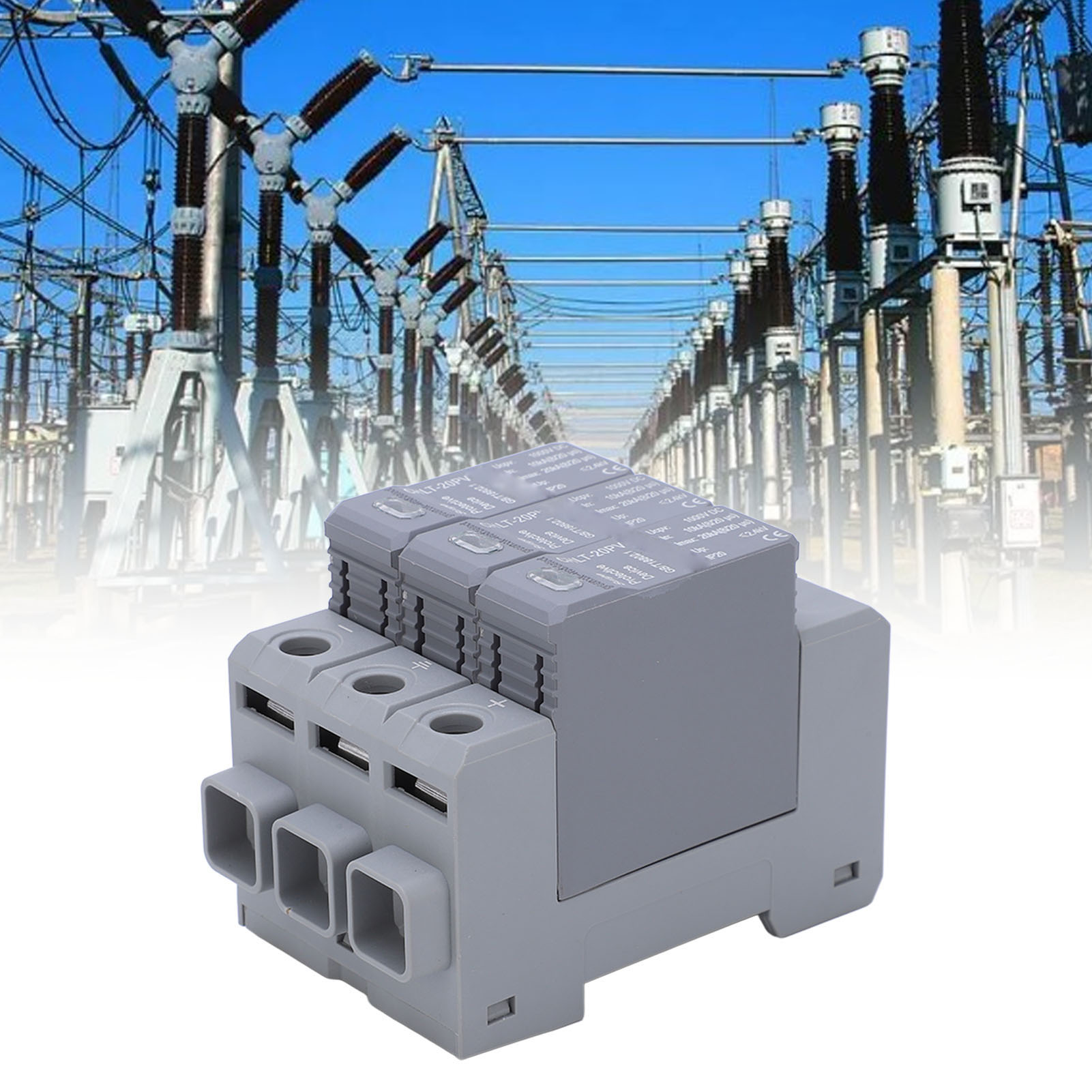 Chlt-20pv Photovoltaik-überspannungsschutz Dc 1000v 10ka-20ka/3p