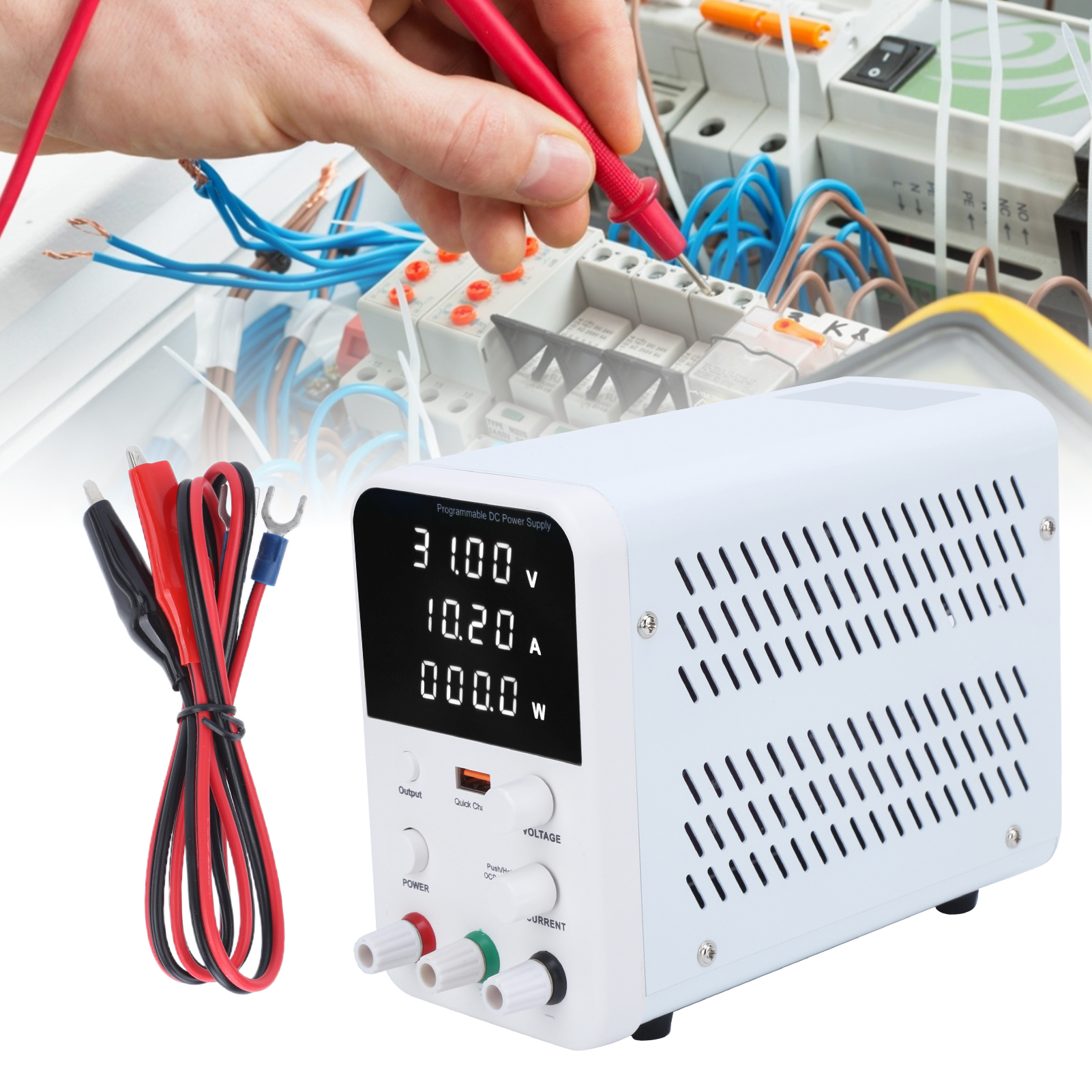 Wps3010b 10a/30v/300w Programmierbares Schaltnetzteil (gleichstrom), Geregeltes Und Einstellbares Gleichstromnetzteil, Usb-netzteil, Programmierbares Und Reparierbares Netzteil, 230v-stecker (europäis