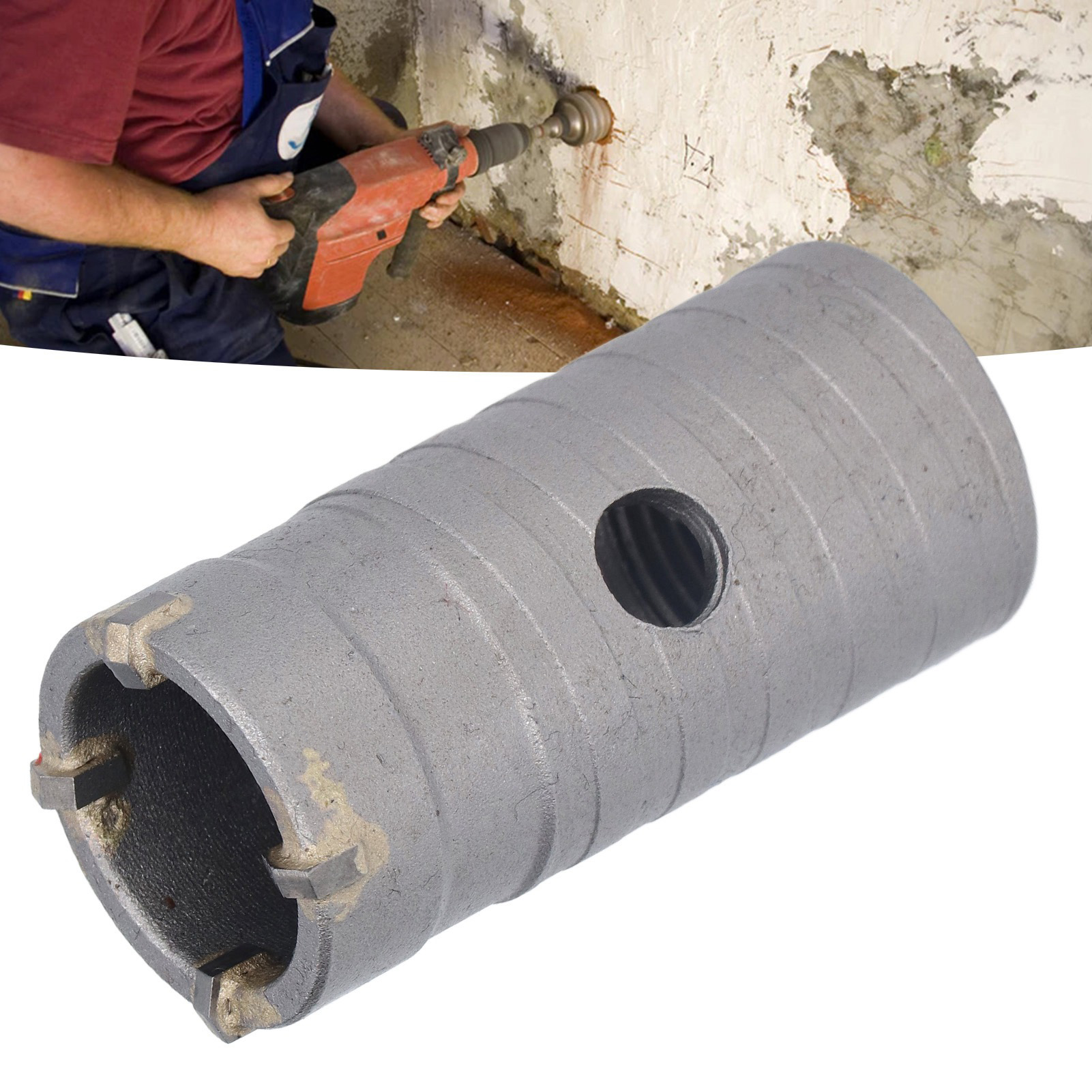 Elektrischer Bohrhammer Für Wand- Und Betonlöcher, Zum Bohren Und Aufweiten Von Klimaanlagenlöchern, 35 Mm