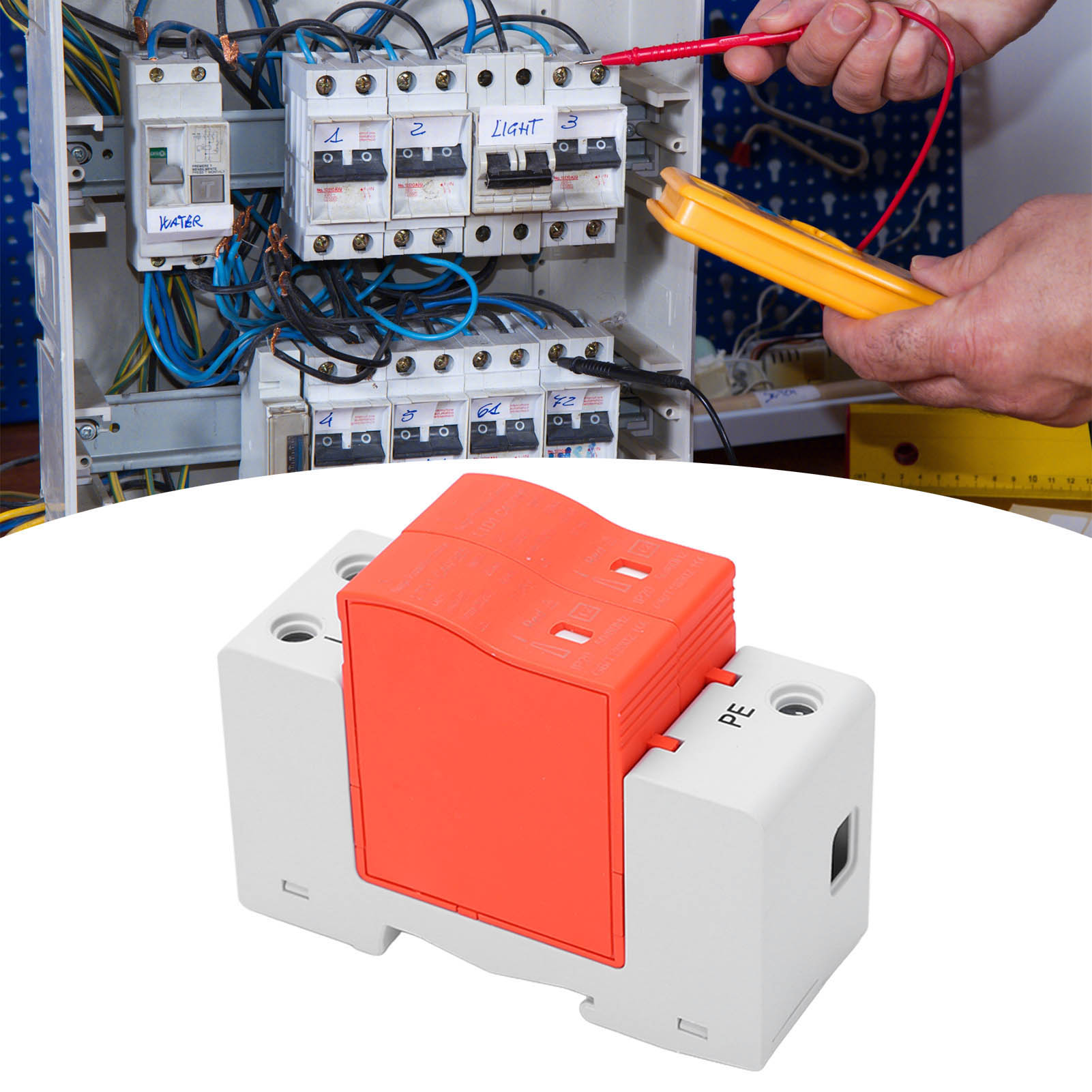 Ltd1-c40 Überspannungsschutz Für Den Hausgebrauch, 385 V Ac, 20-40 Ka, 2-polig