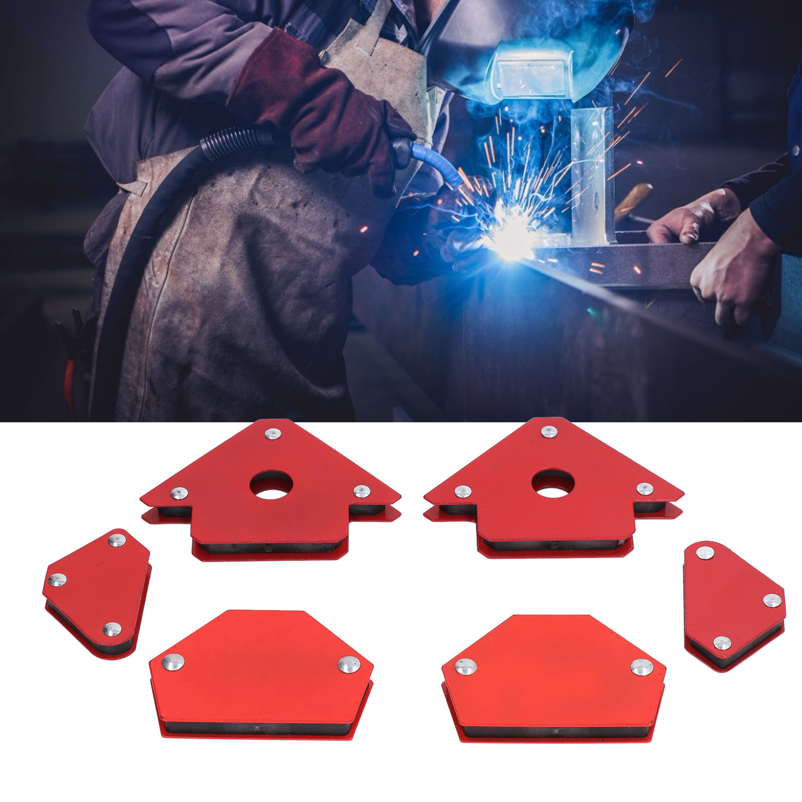 6 Magnetwinkel, Schweißpositionierer, Werkzeuge Und Ausrüstung Für Die Metallbearbeitung