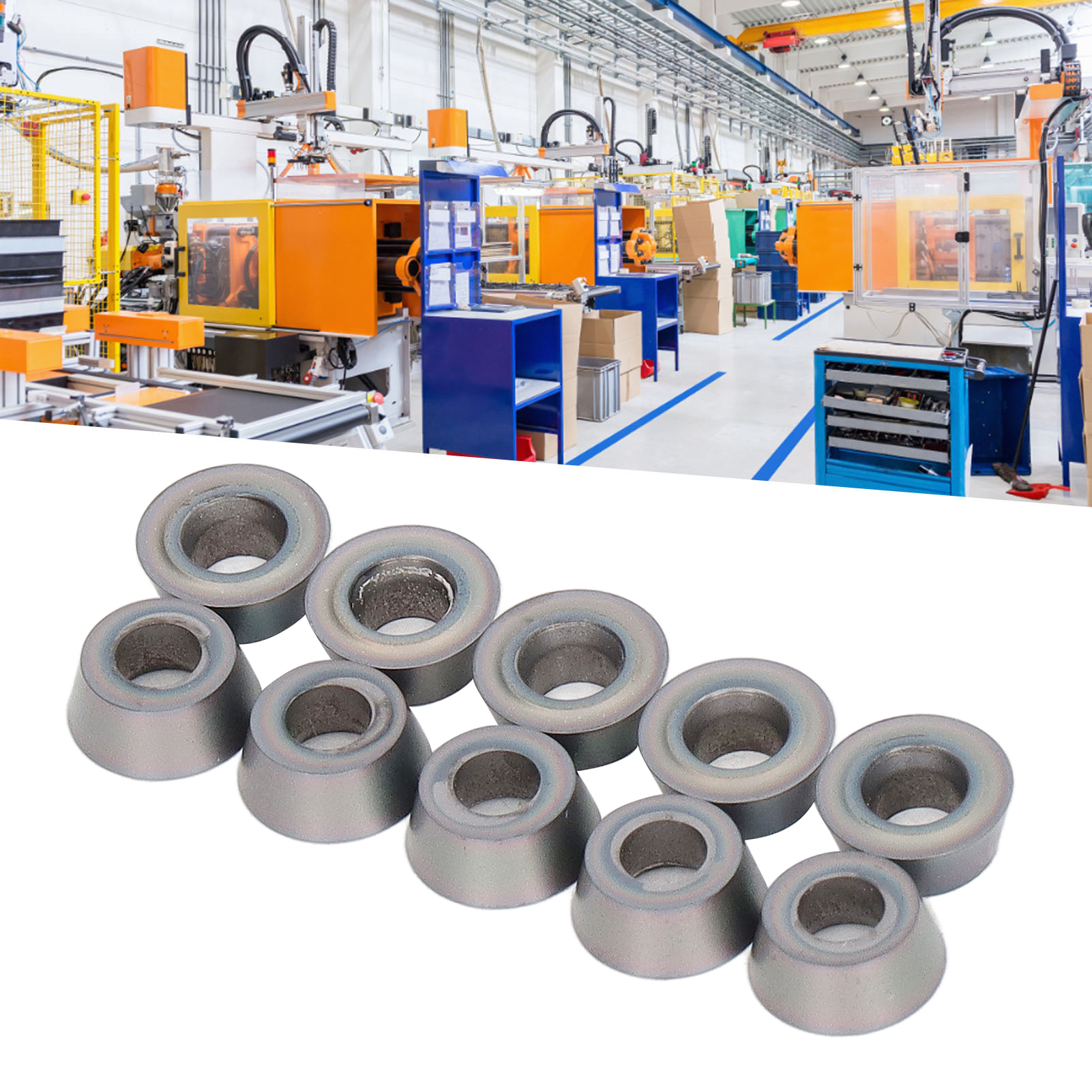 Rdmt10t3motn Cnc-fräseinsätze Aus Siebenfarbig Gehärtetem Hartmetallstahl