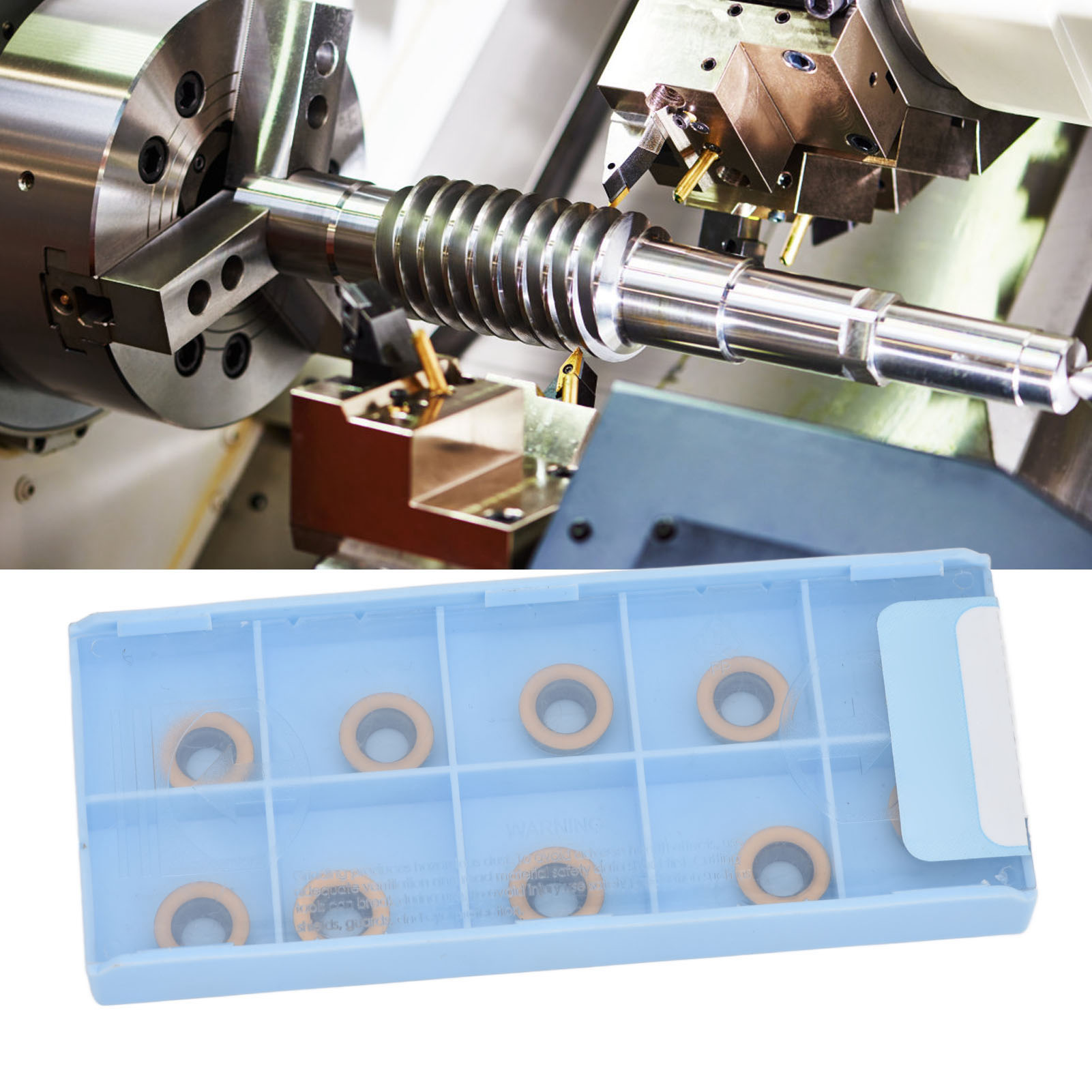 Rpmw 1204 Serie 1003 Hartmetall-fräseinsätze, Pvd-beschichtet, Teilenummer Rpmw1003mo