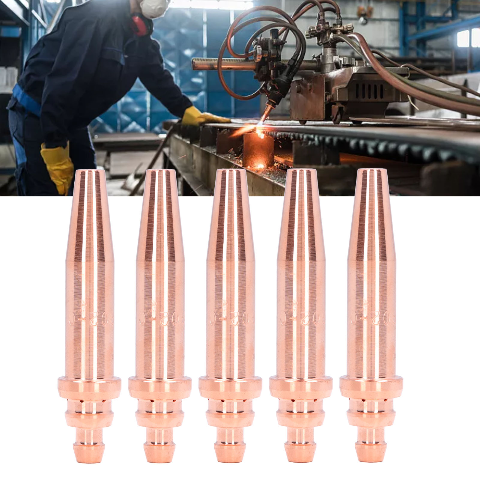 G02-0 0 Isobare Schneiddüse, Acetylen-brennschneiddüse, Schneiddüse Für All-in-one-maschine, Verkauft In Fünferpackungen.