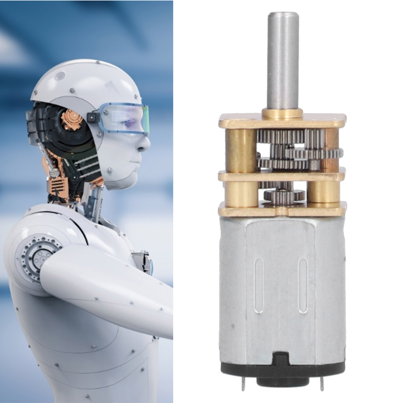 12fn20 Gleichstrom-getriebemotor, Intelligenter Verriegelungsmotor, Niedrige Drehzahl 6 V Dc 300 U/min 310