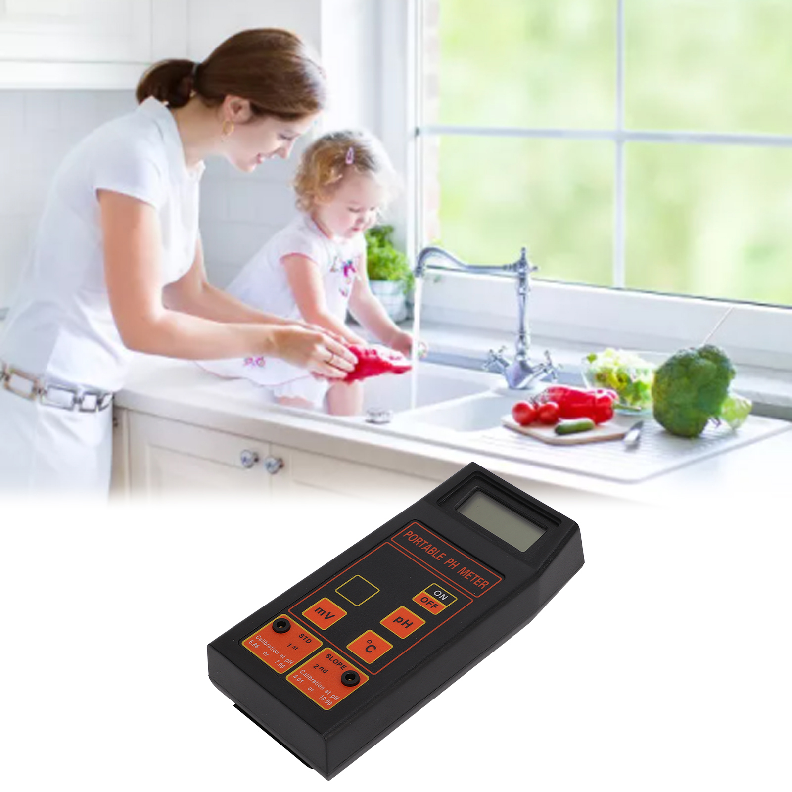 Ph-013 Tragbares Ph-/temperatur-wasserqualitätsmessgerät Mit Leitfähigkeitsmessung
