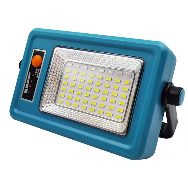Hochleistungsfähige, Wiederaufladbare Und Tragbare Multifunktionale Solar-campinglampe Für Zuhause Und Outdoor-aktivitäten – Blau