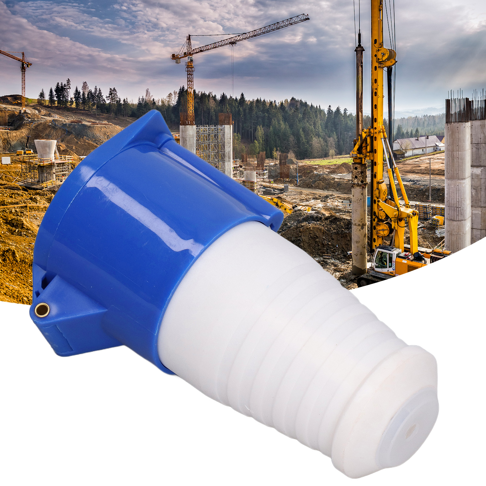 Cee 3-polige Industriesteckdose, 32 A, Blau, Ip44hr-223