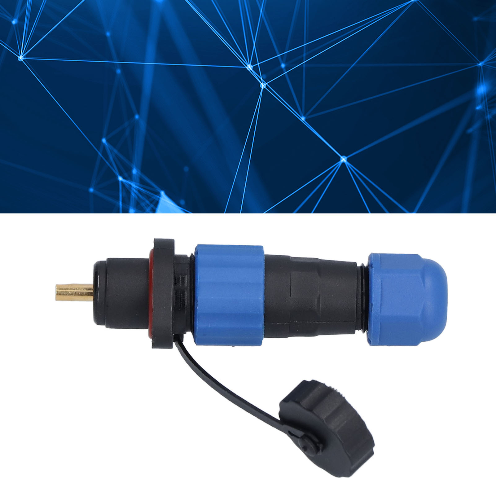 Sp13 Flansch-wasserdichtstecker (stecker Und Buchse) Für Die Luftfahrt Ip68, Einadrig