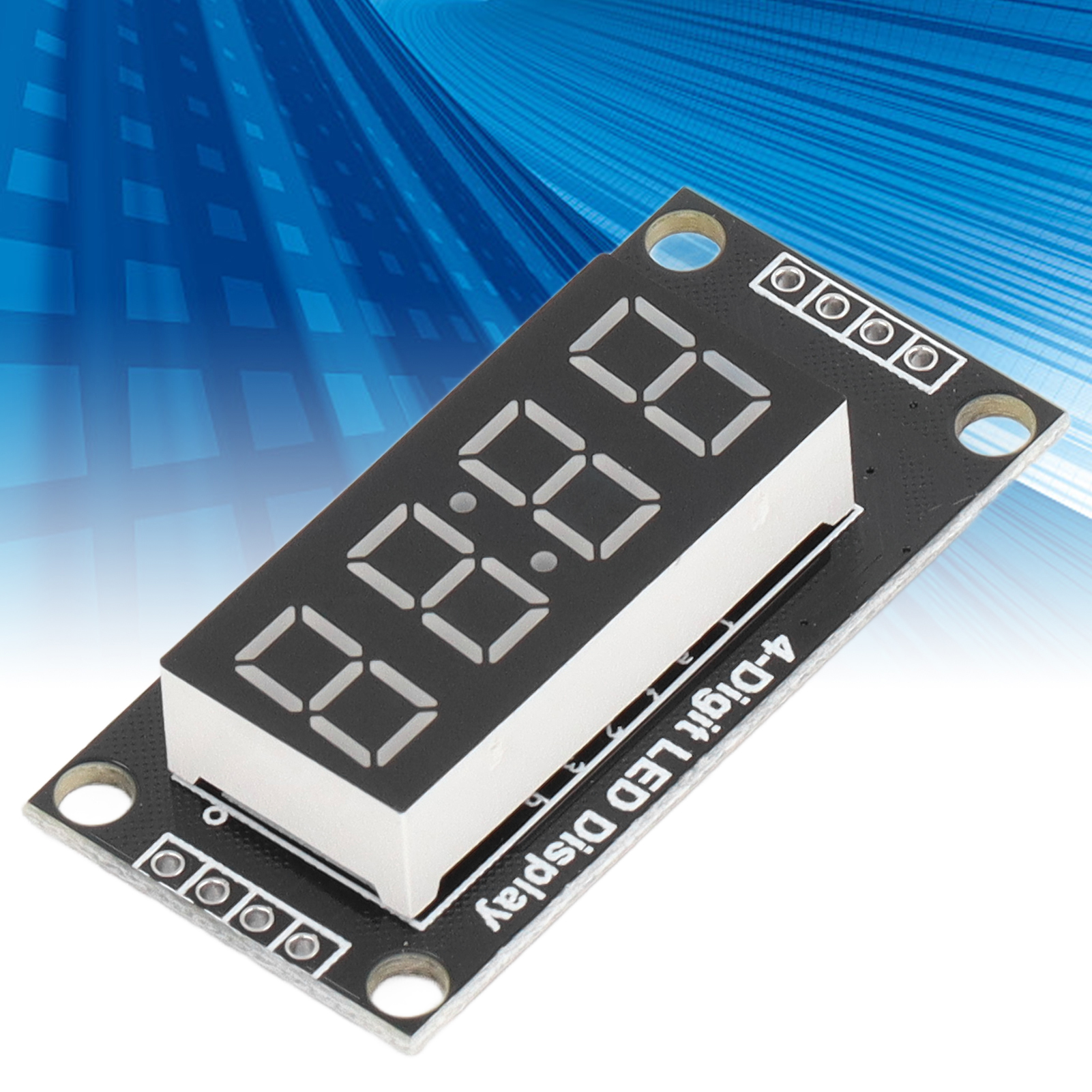 Tm1637 0,36 Zoll Vierstelliges Led-segmentanzeigemodul Mit Uhr Und Blauer Anzeige.