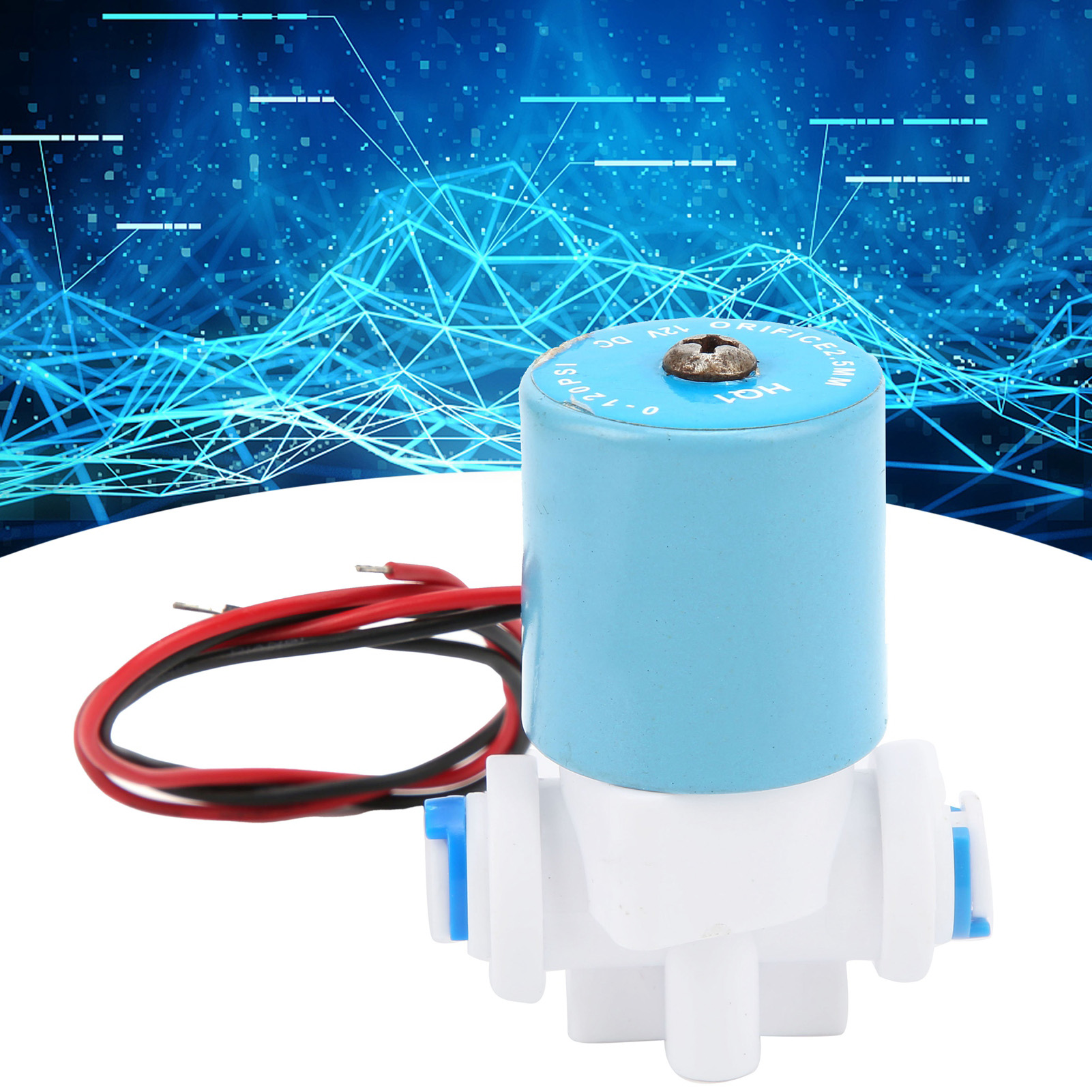 Automatisches, Zeitgesteuertes Spülmagnetventil Ec-v60, 2-punkt-g1/4-innengewindeanschluss, 12 V Dc