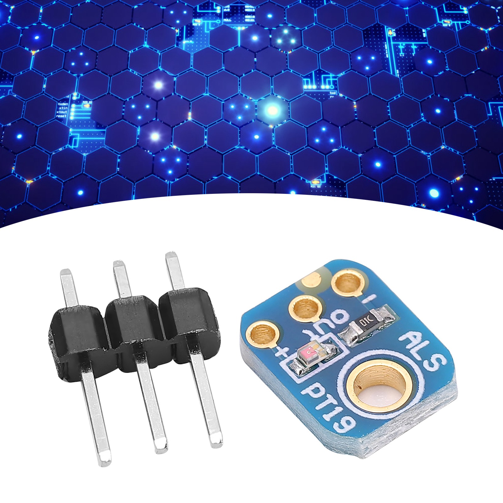 Als-pt19 Analoges Lichtsensormodul Mit Erweitertem Dynamikbereich, Arduino-lichtsensor-adapterplatine