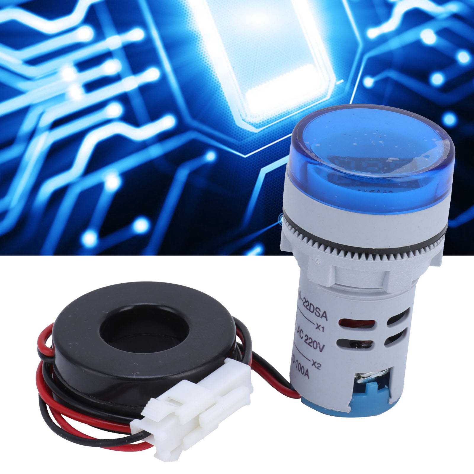 Stromtyp-anzeigeleuchte Ad16-22dsa 220v Ac Blau