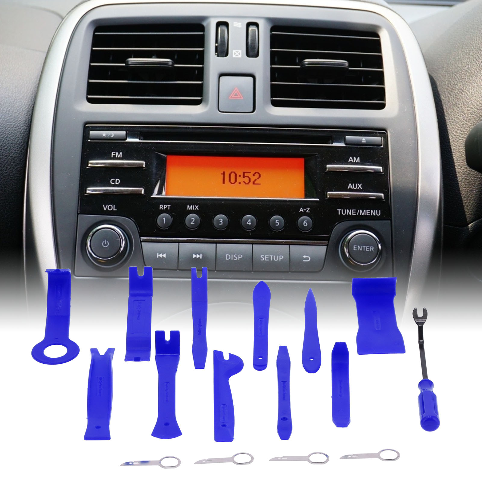 Audio-reparatur-werkzeugset, 16-teiliges Demontage-set, Blau