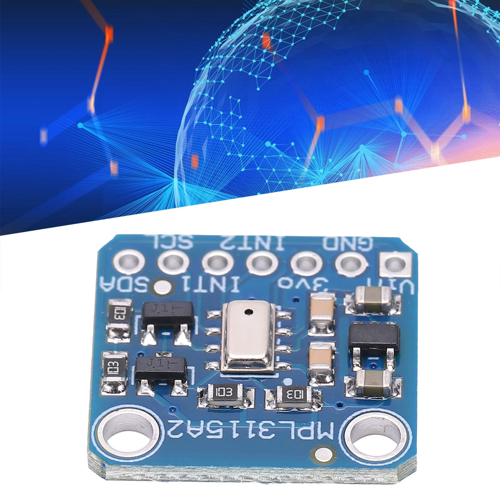 Mpl3115a2 Intelligentes Sensormodul Für Temperatur, Luftdruck Und Höhe
