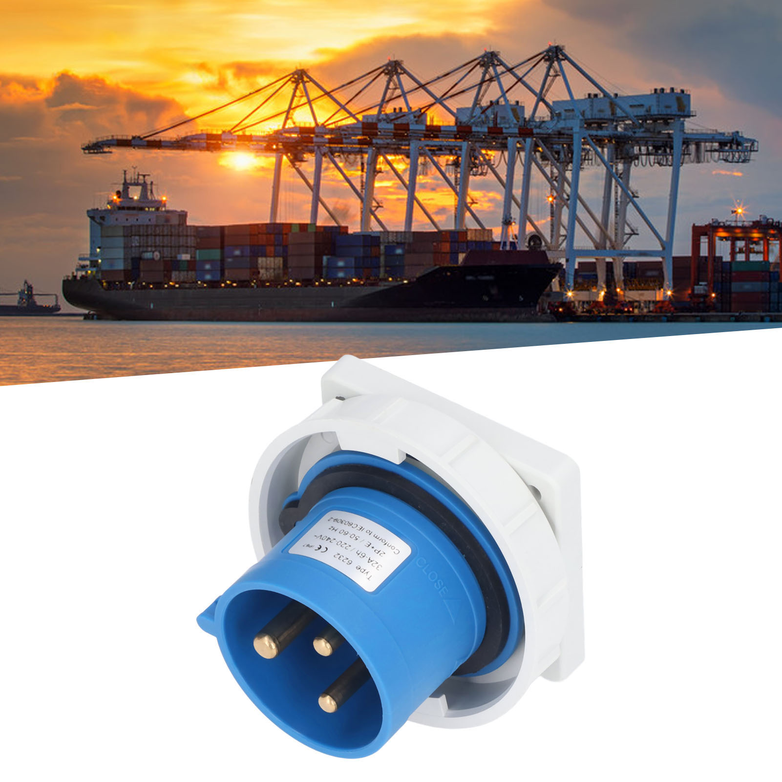 32a Ip67 Wasserdichter Und Staubdichter Luftfahrt-stecker