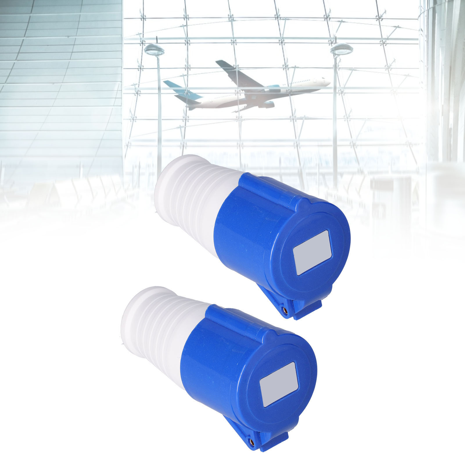 Zwei Einphasige, Dreipolige, Wasserdichte Industriesteckverbinder Ip44, 220-250v 32a 2p+t Ip44.