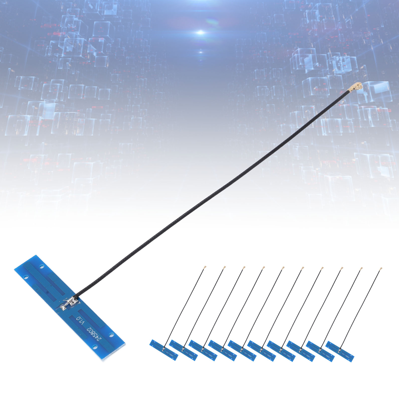 Nz-2.4g/5.8g-pcb-005 Dualband-t-typ-pcb-antenne, Integrierte Dualband-2,4-ghz-/5,8-ghz-wlan-/bluetooth-antenne, Omnidirektionale Netzwerkkarte Mit Hoher Verstärkung, Router