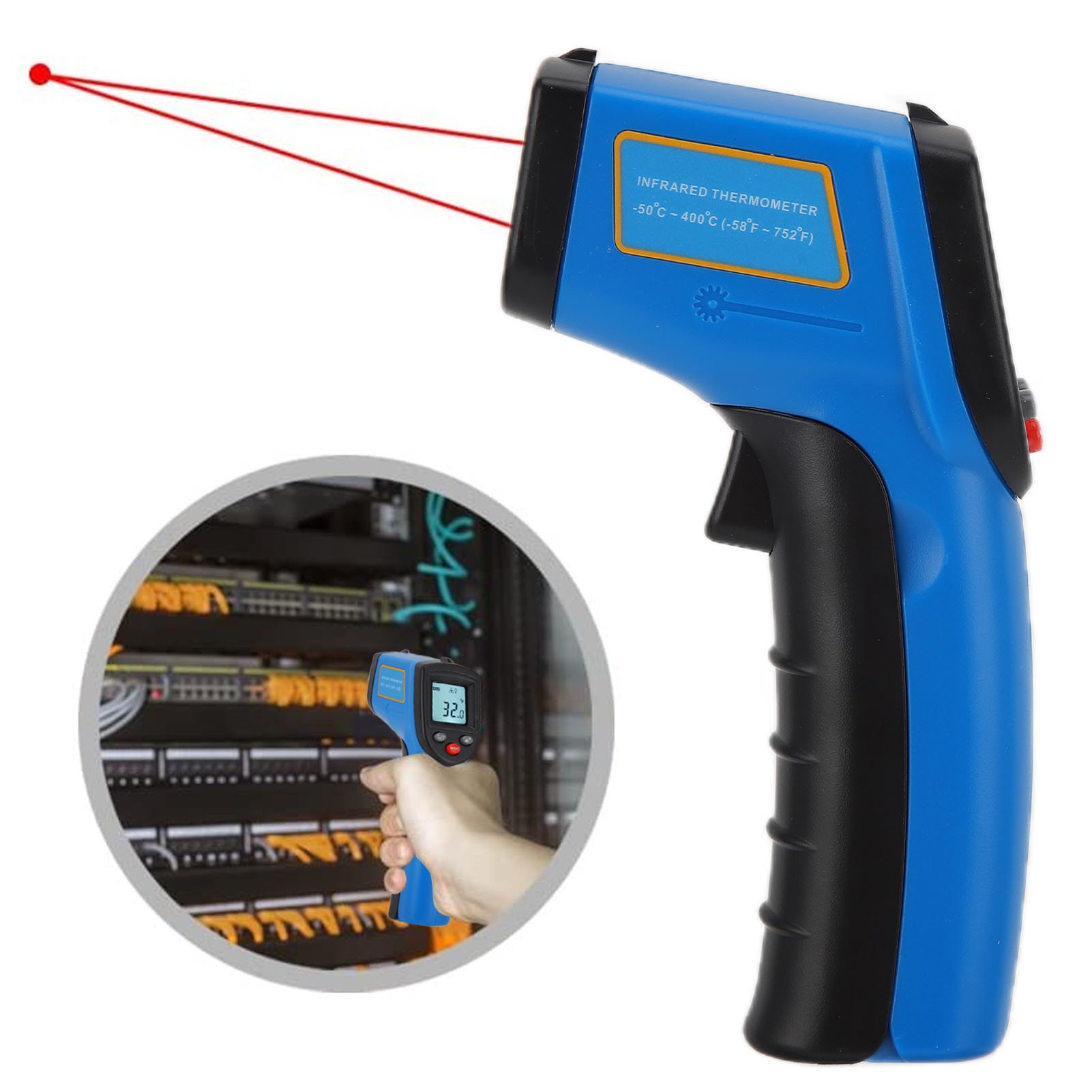 Gm321 Hochpräzisions-infrarotthermometer Für Industrielle Oberflächen