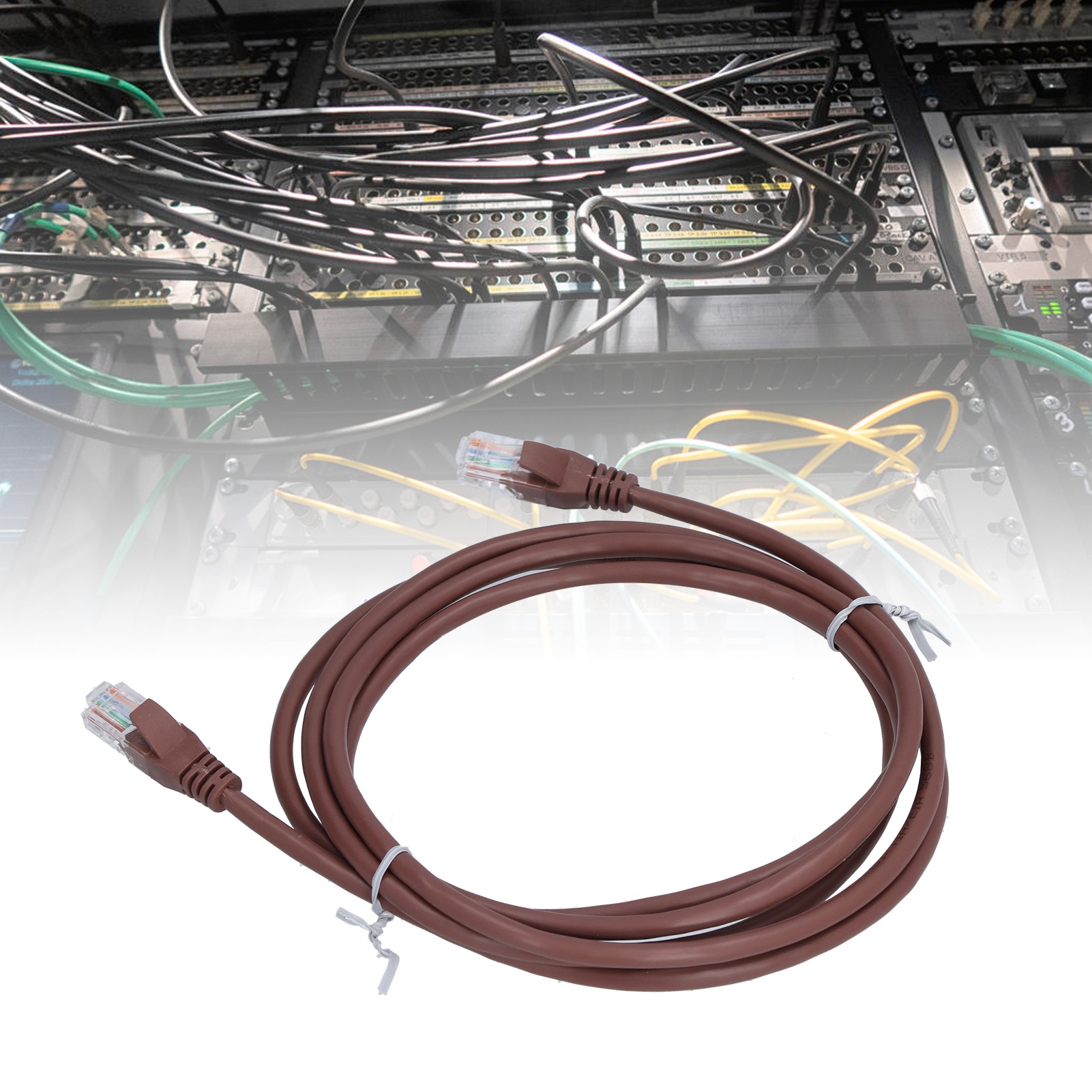 Cat5e Ungeschirmtes Twisted-pair-netzwerkkabel, 100 Mbit/s/1 Gbit/s Twisted-pair-patchkabel, 2,0 M, 10 Stück.