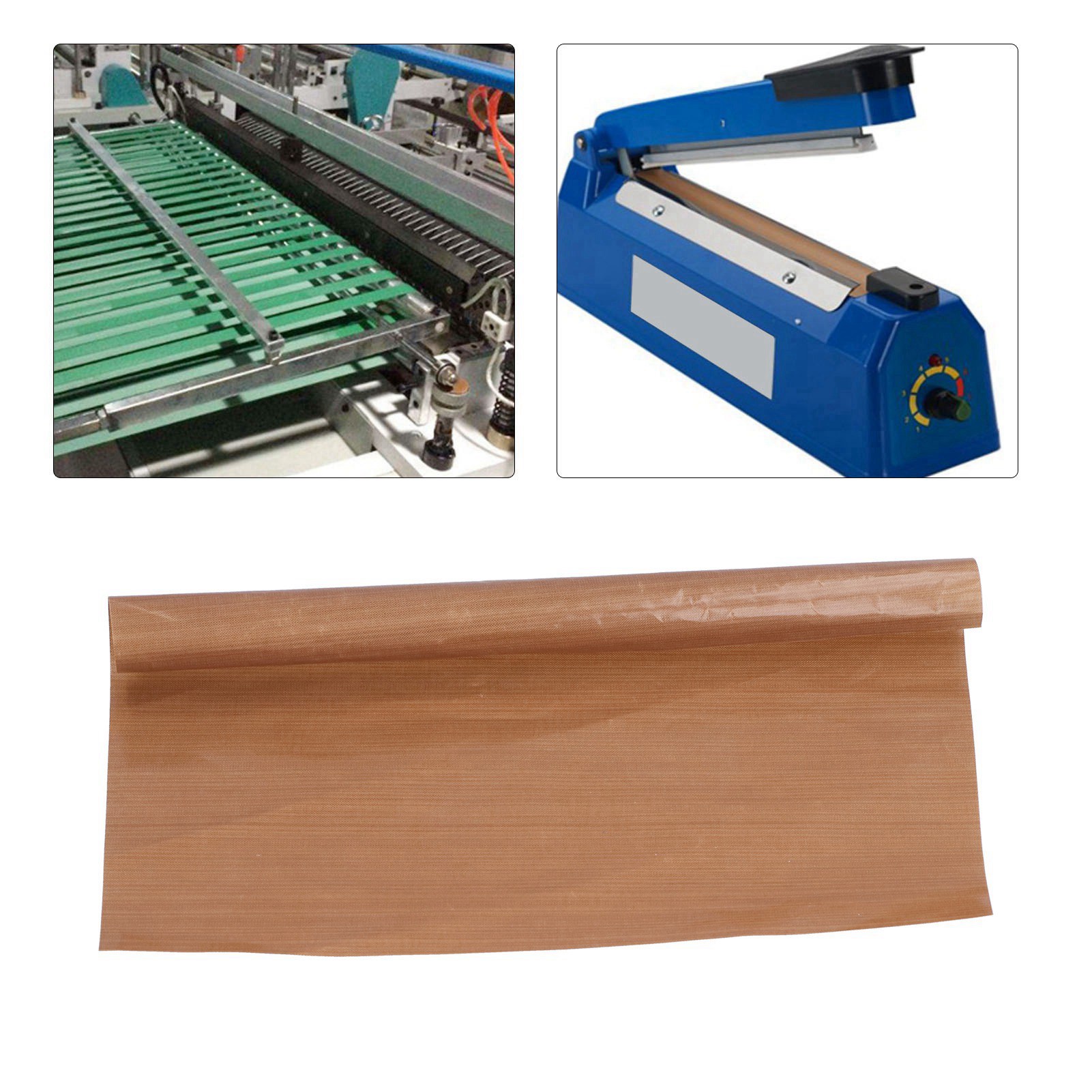 Hochtemperatur-ptfe-teflongewebe (polytetrafluorethylen), 100 X 800 Cm, 0,08 Mm