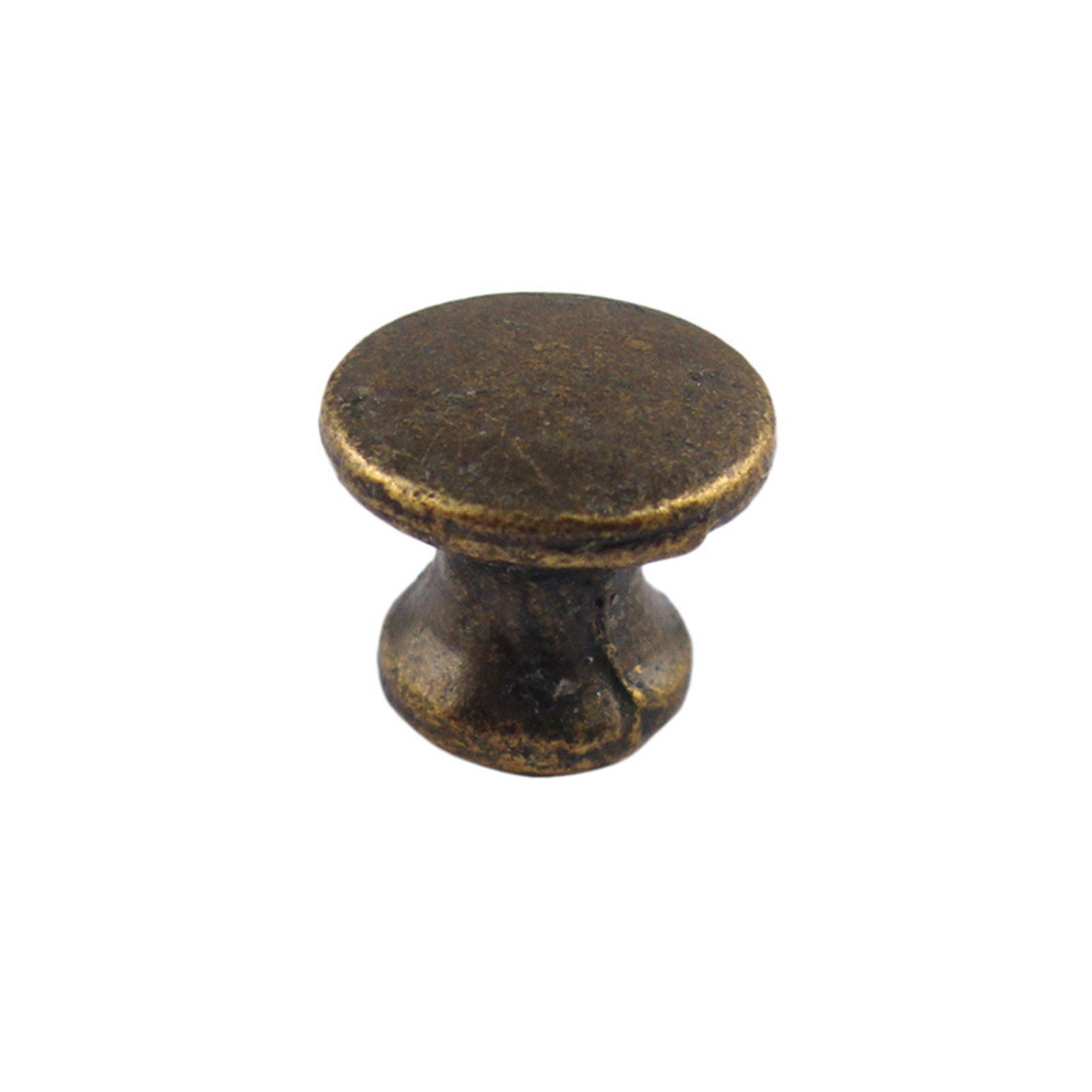 Set Mit 20 Mini-pilzgriffen, Schnullergriffen, Schubladengriffen, Schmuckkästchengriffen, Mönchsgriffen Aus Einer Legierung, Antikbronze-finish