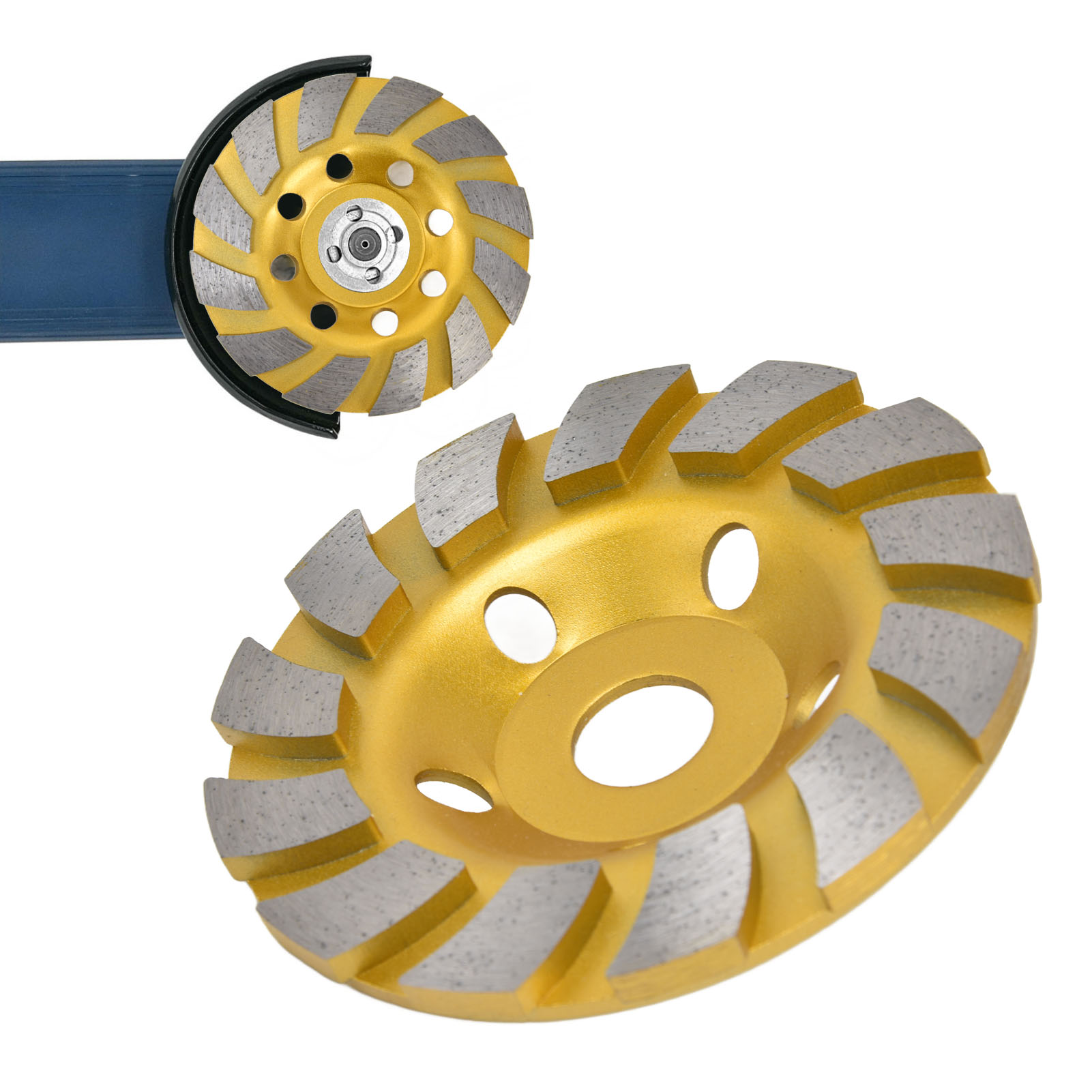 Diamantschleifscheibe Zum Schleifen Von Beton, 125-mm-schleifscheibe Für Beton