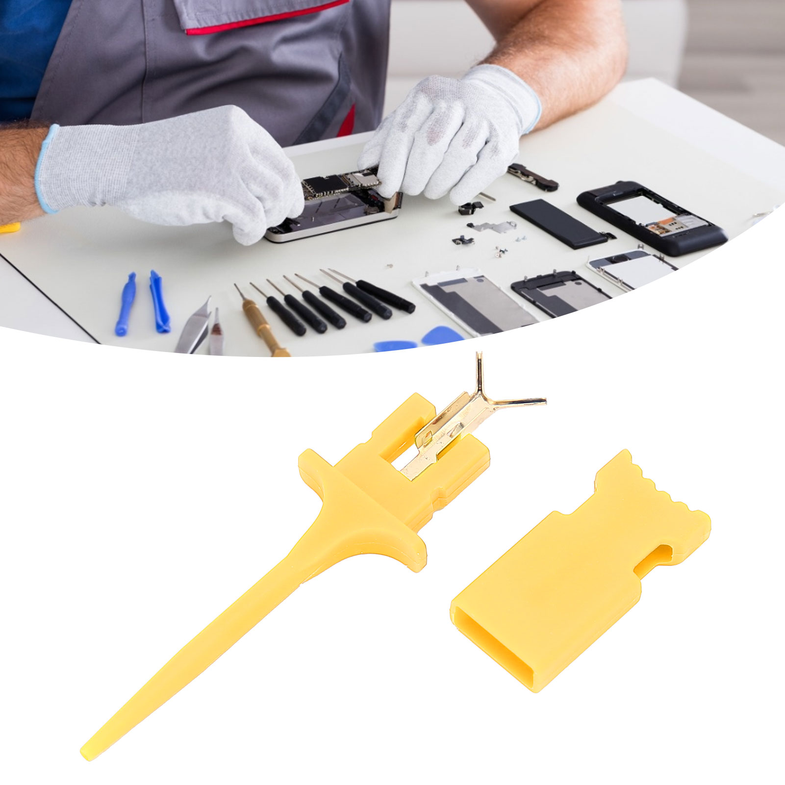 Die Prüfhaken Für Miniaturflugzeuge Können Mit Dupont-kopfprüfhaken Und Pa (gelben) Prüfhaken Verbunden Werden.