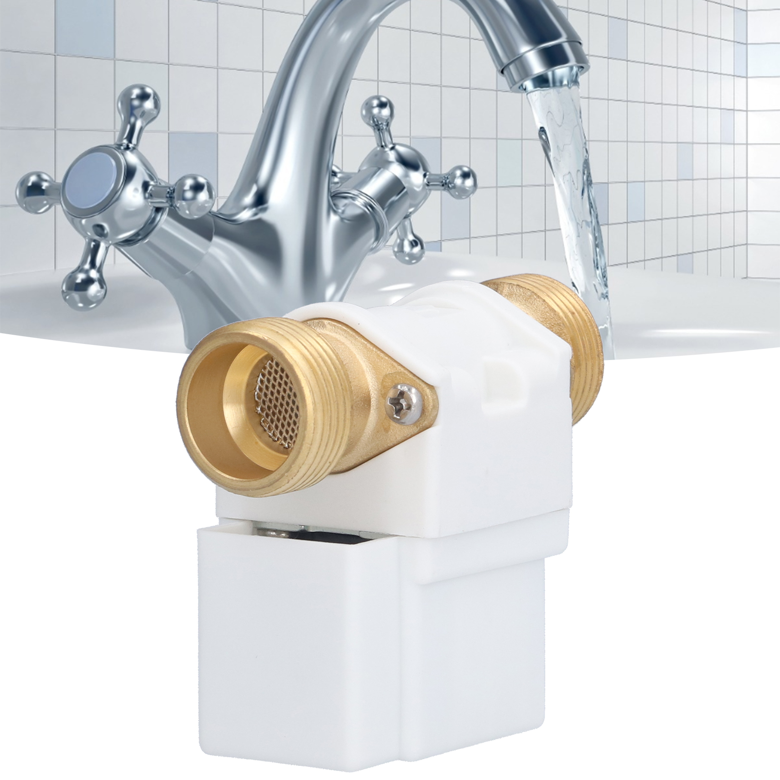 12-v-gleichstrom-solarwarmwasserbereiter, Normalerweise Geschlossen, 6-punkt-außenverschraubung, Automatisches Wasserzufuhr-magnetventil
