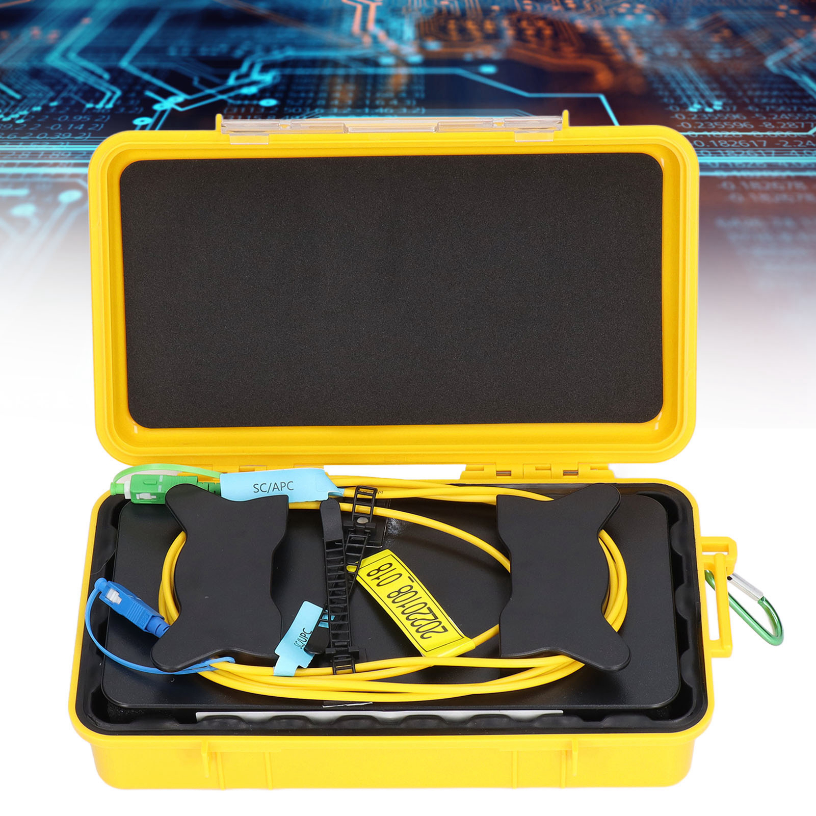 Sc/upc-sc/apc Otdr-glasfaser-testverlängerungskabel, Glasfaser-patchbox, Singlemode, 2000 M