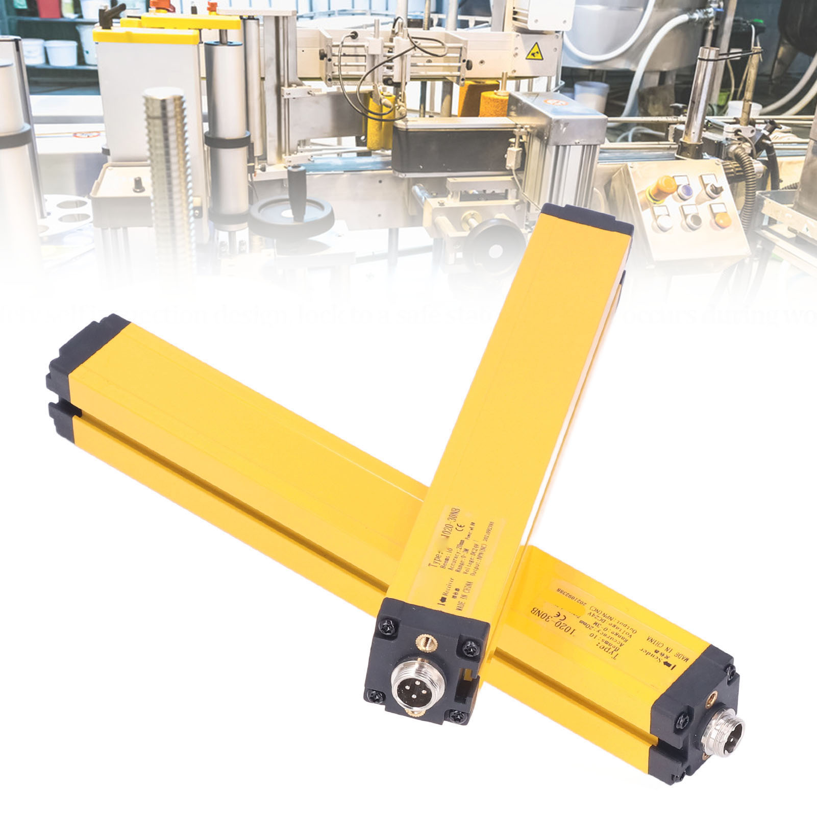 Berm/bem1020-30nb Sicherheitslichtvorhang Für Stanzpressen, Infrarot-durchlichtsensor, Lichtstrahlabstand: 20 Mm