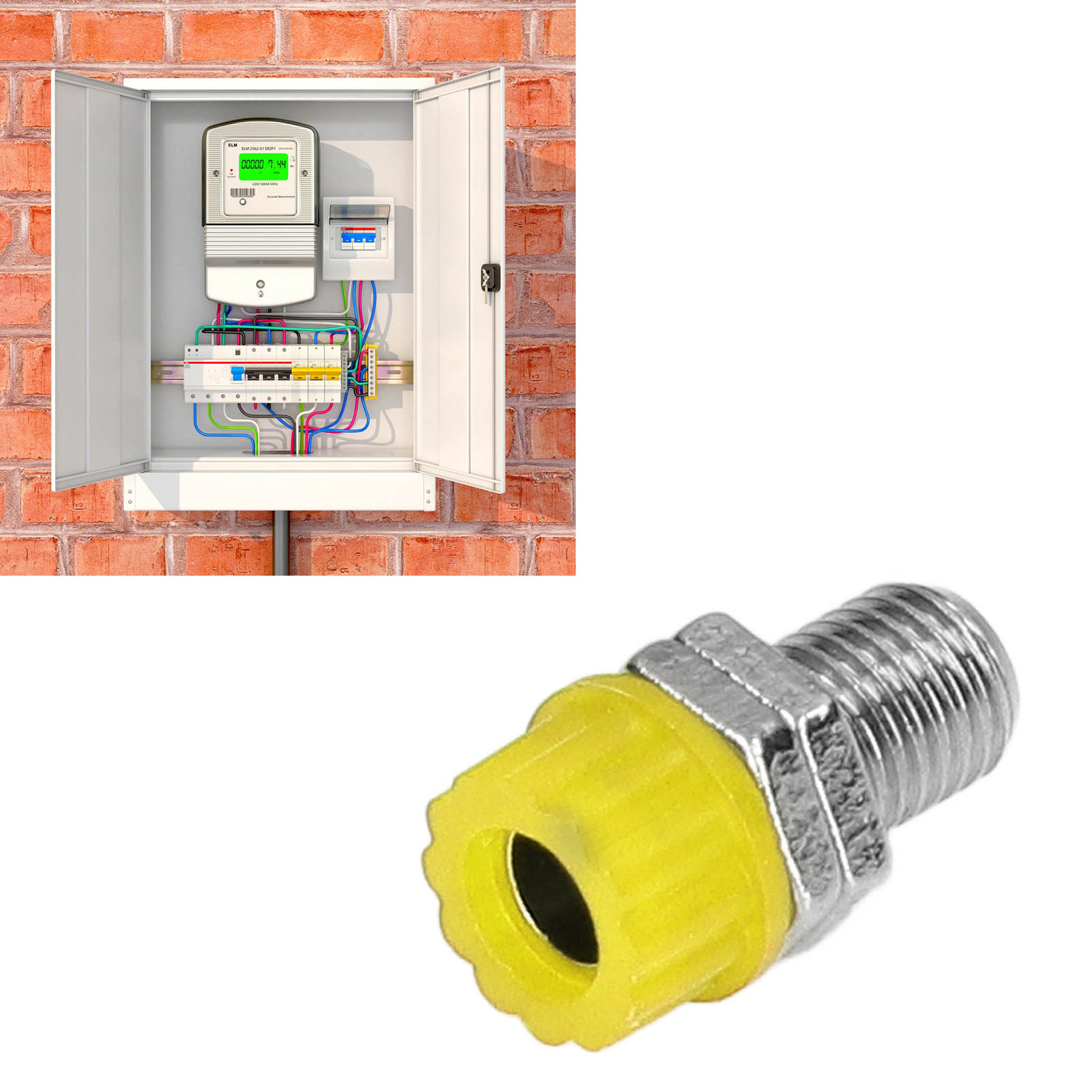 Klemmenblock Aus Reinem Kupfer Im Antik-stil, 4-mm-bananenstecker, Erdungsanschluss, Zubehör Für Lehrmittel, Gelb