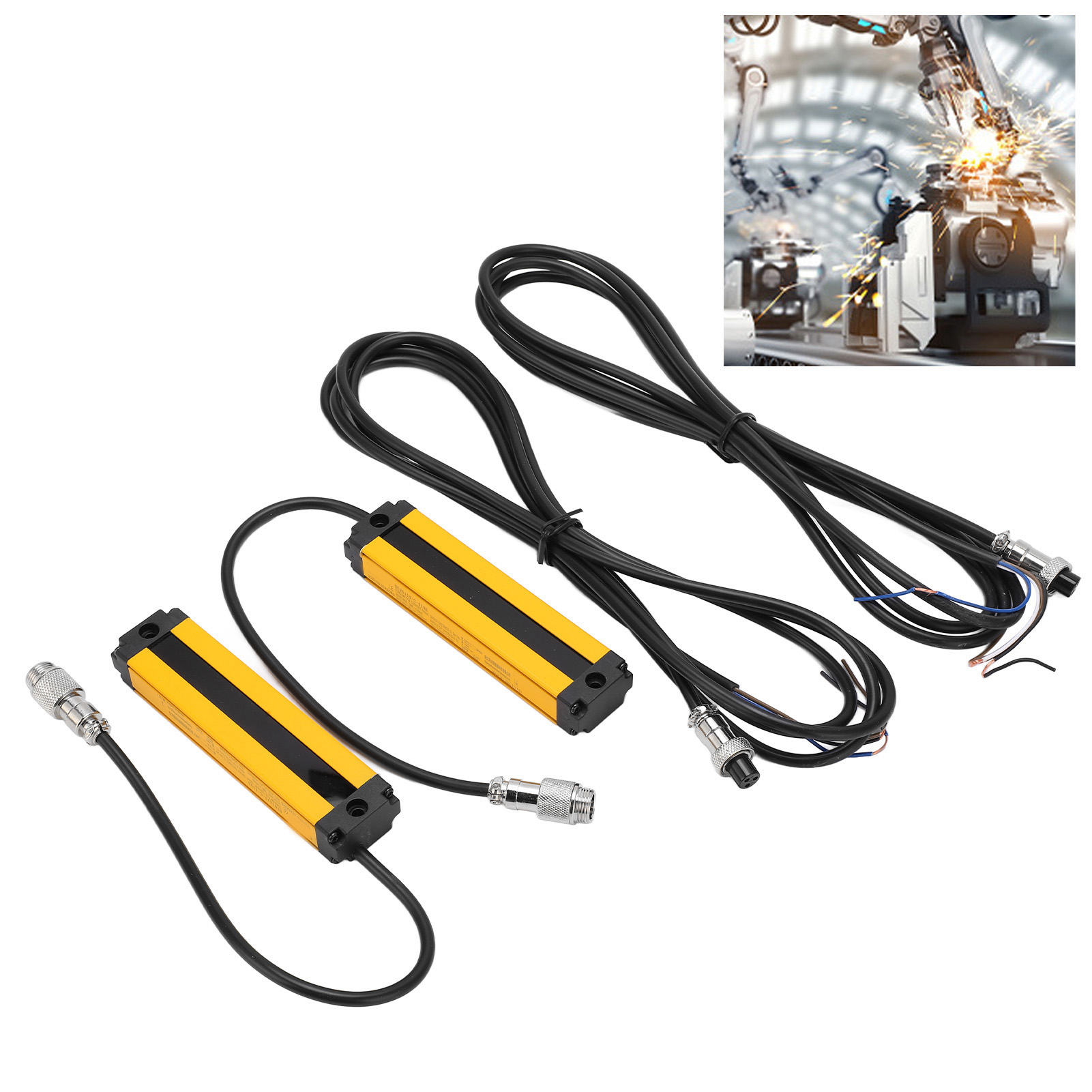 Berm/bem0420-c-60nb Sicherheitslichtvorhangsensor, Durchgangslicht-objektdetektor, 20 Mm Lichtstrahlabstand