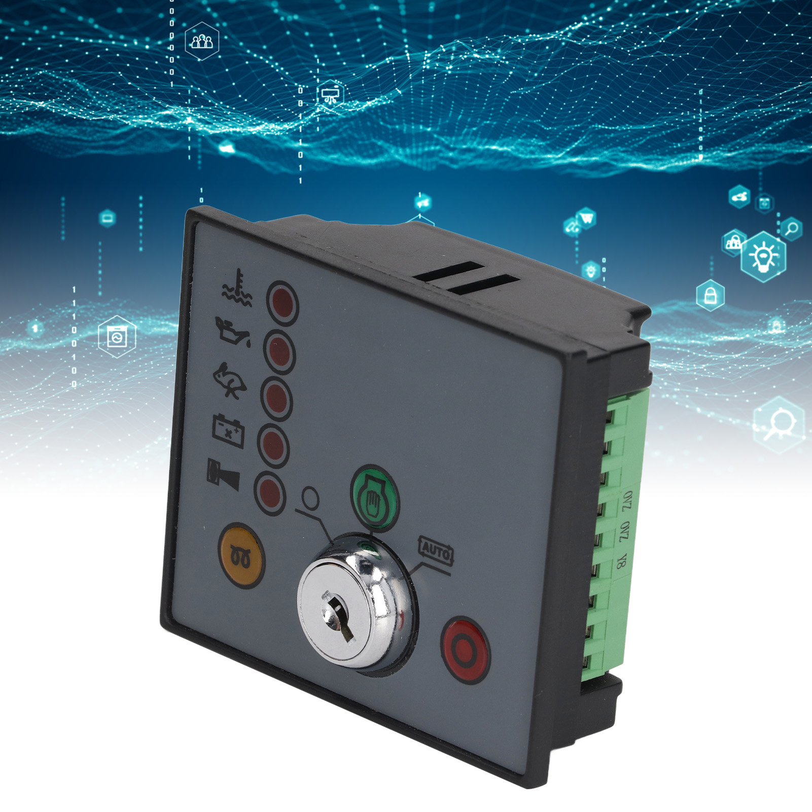 Steuerplatine Für Hgm-170-generatoraggregat, 8-35v-automatisierungssteuermodul