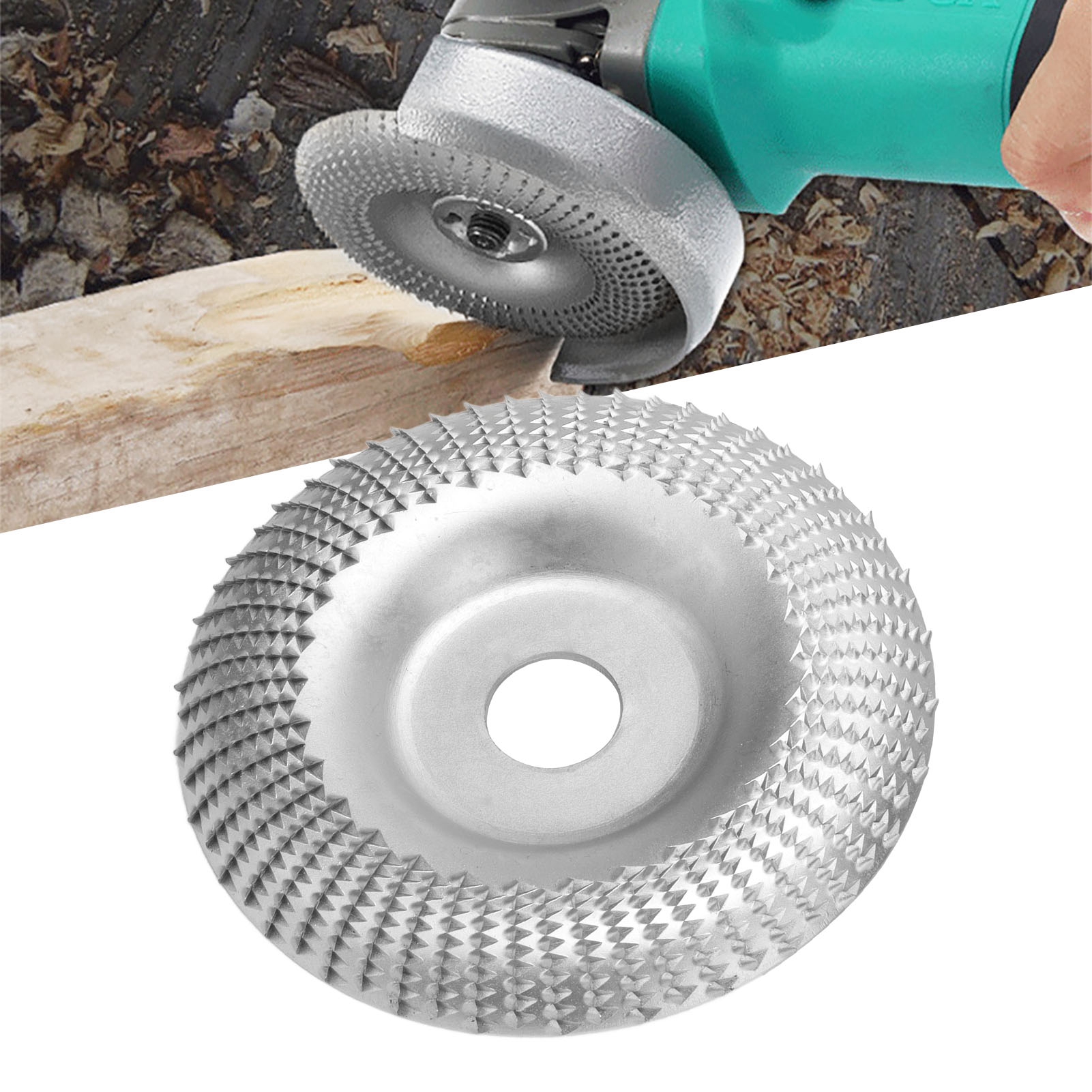 125 Mm Außenverzahnte Schleifscheibe Zum Schleifen Und Formen Von Holz