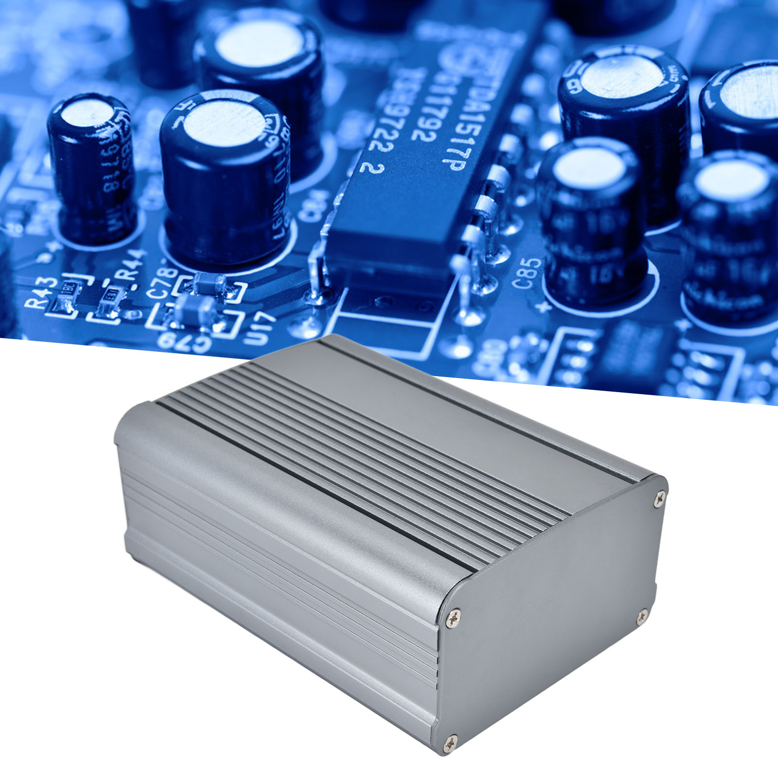 5595130 Mm Sandgrau/ausgestattet Mit Einem Flachen Aluminiumlegierungsgehäuse Für Das Netzteil, Einem Aluminium-gprs-gehäuse, Einem Aluminium-leiterplattengehäuse Und Einem Aluminium-controllergehäuse