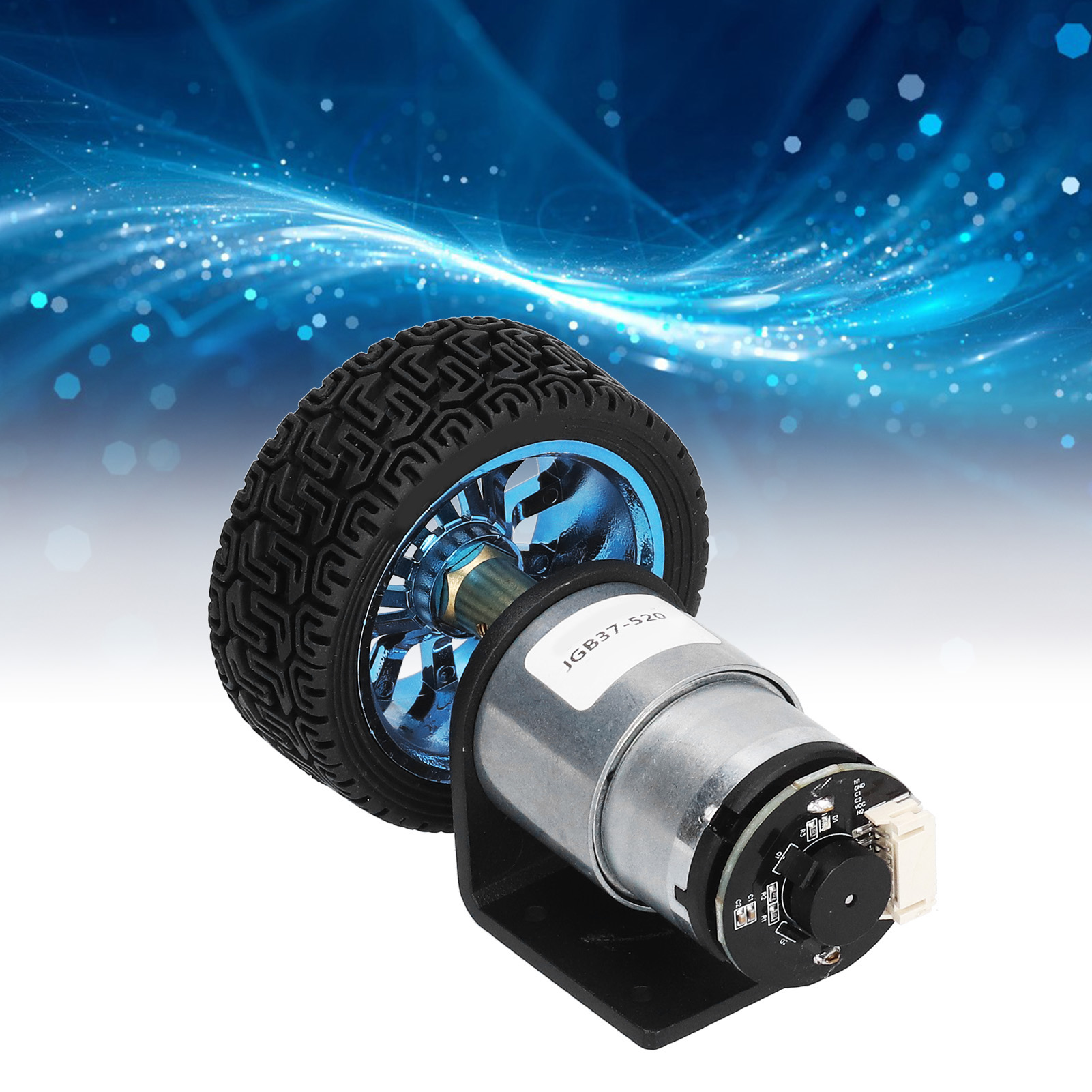 Jgb37-520 Encoder-motor Für Smart Cars, Kleiner 12-v-gleichstrommotor, Kfz-motor-kit, 178 U/min Drehzahlmessermotor